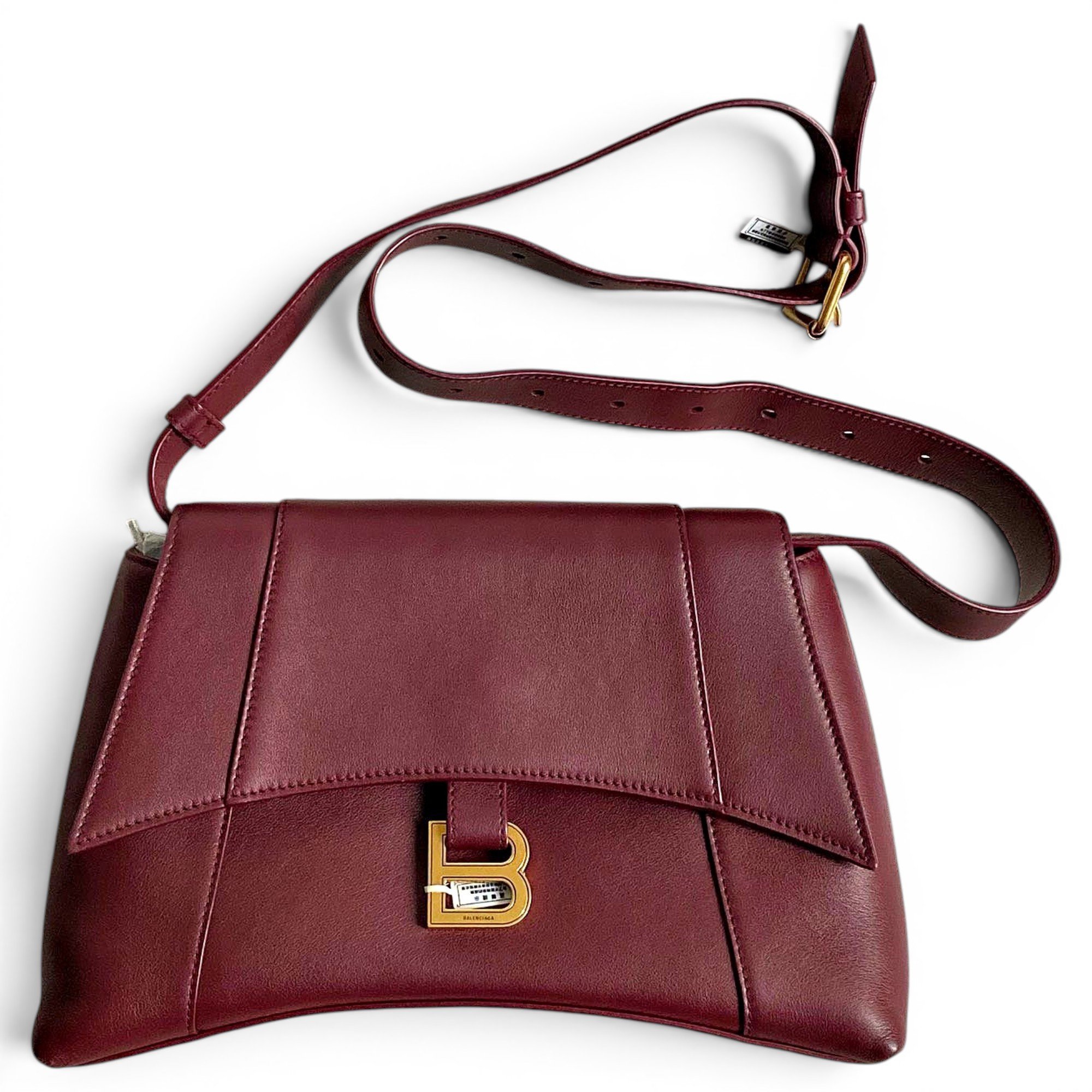 Downtown leather handbag