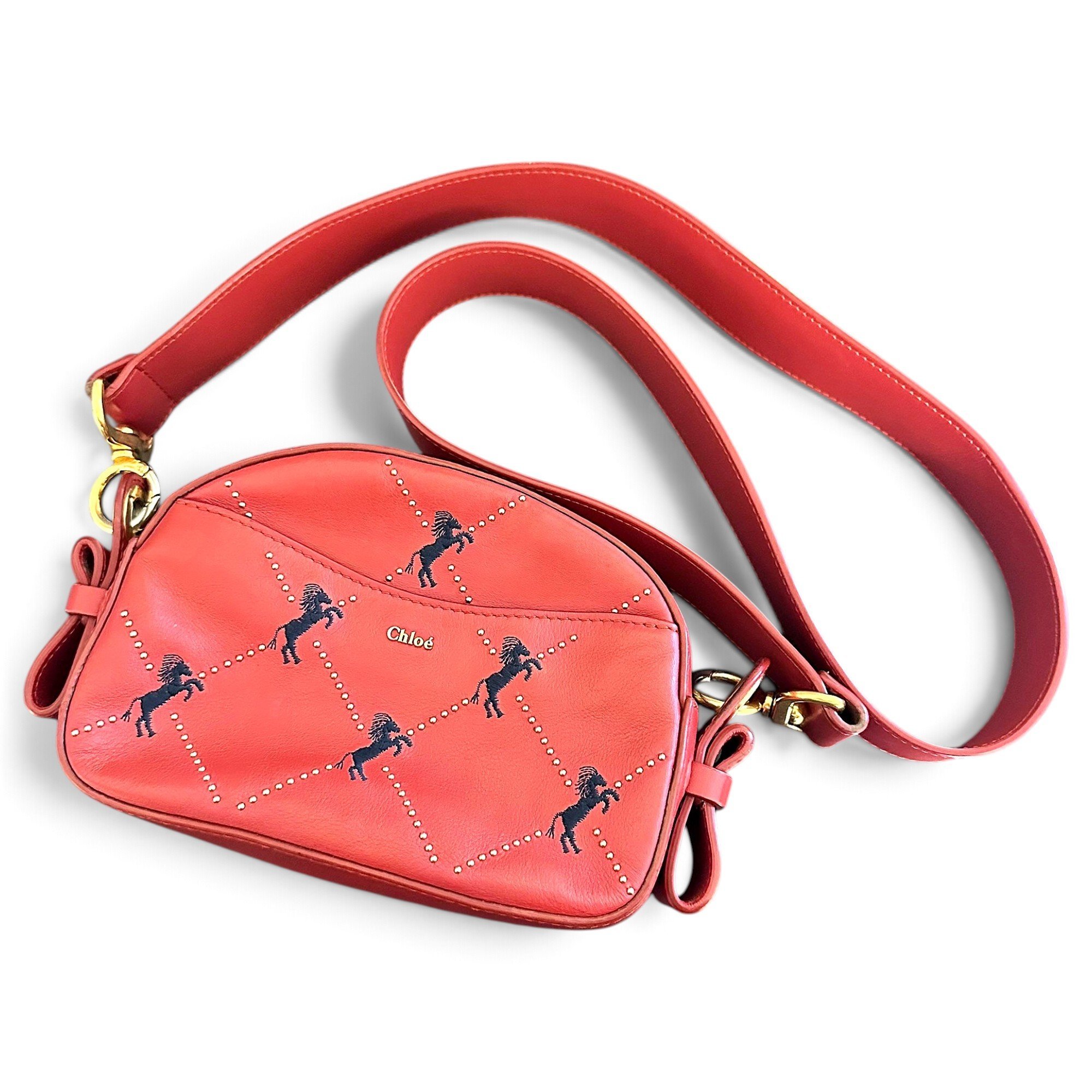 Chloe Leather crossbody bag