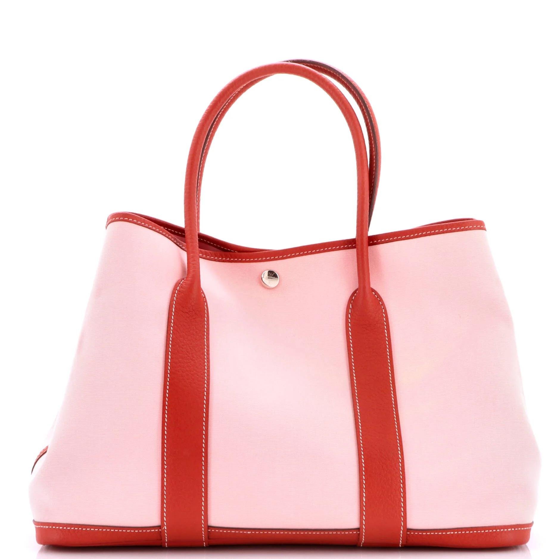 Leather tote