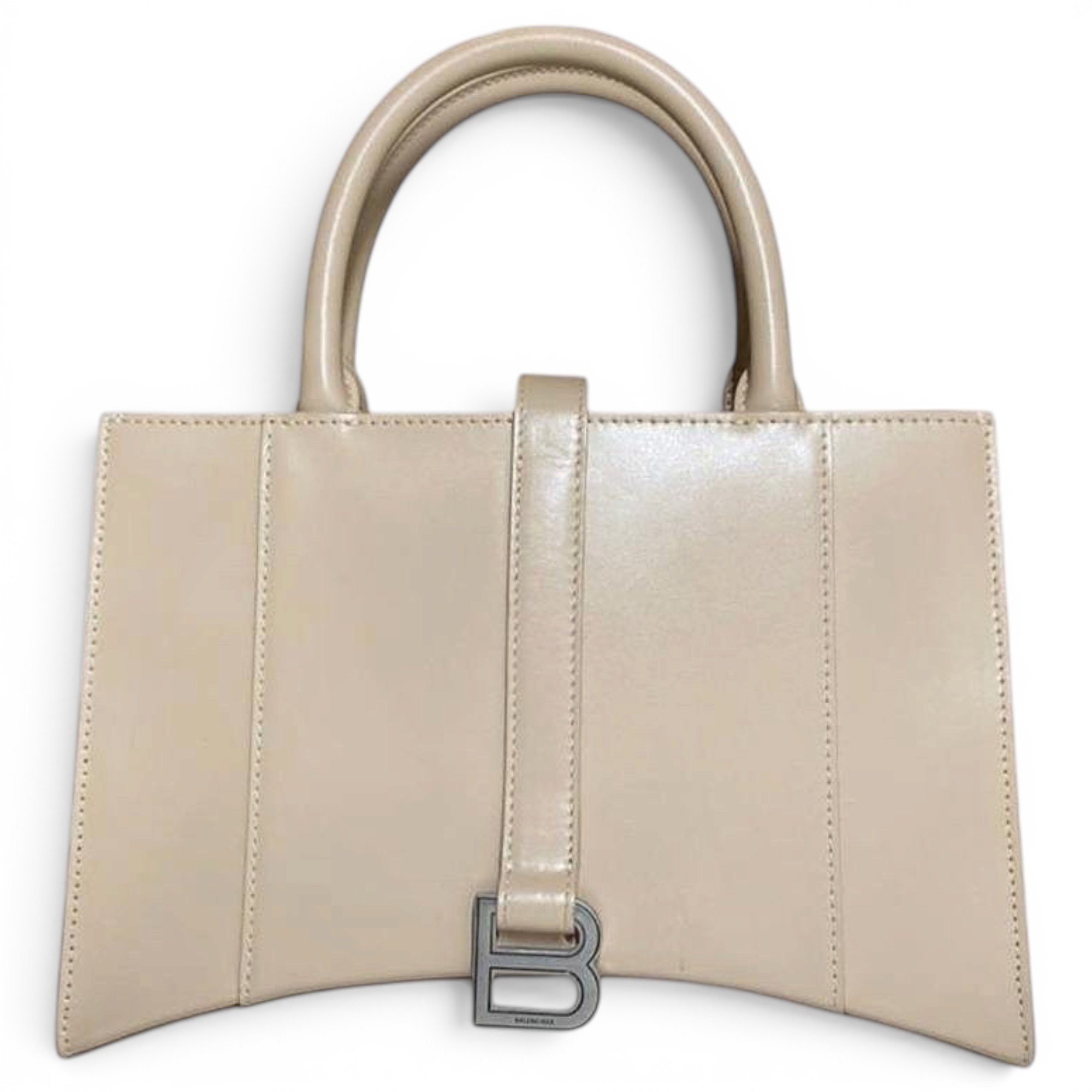 Balenciaga Hourglass leather tote