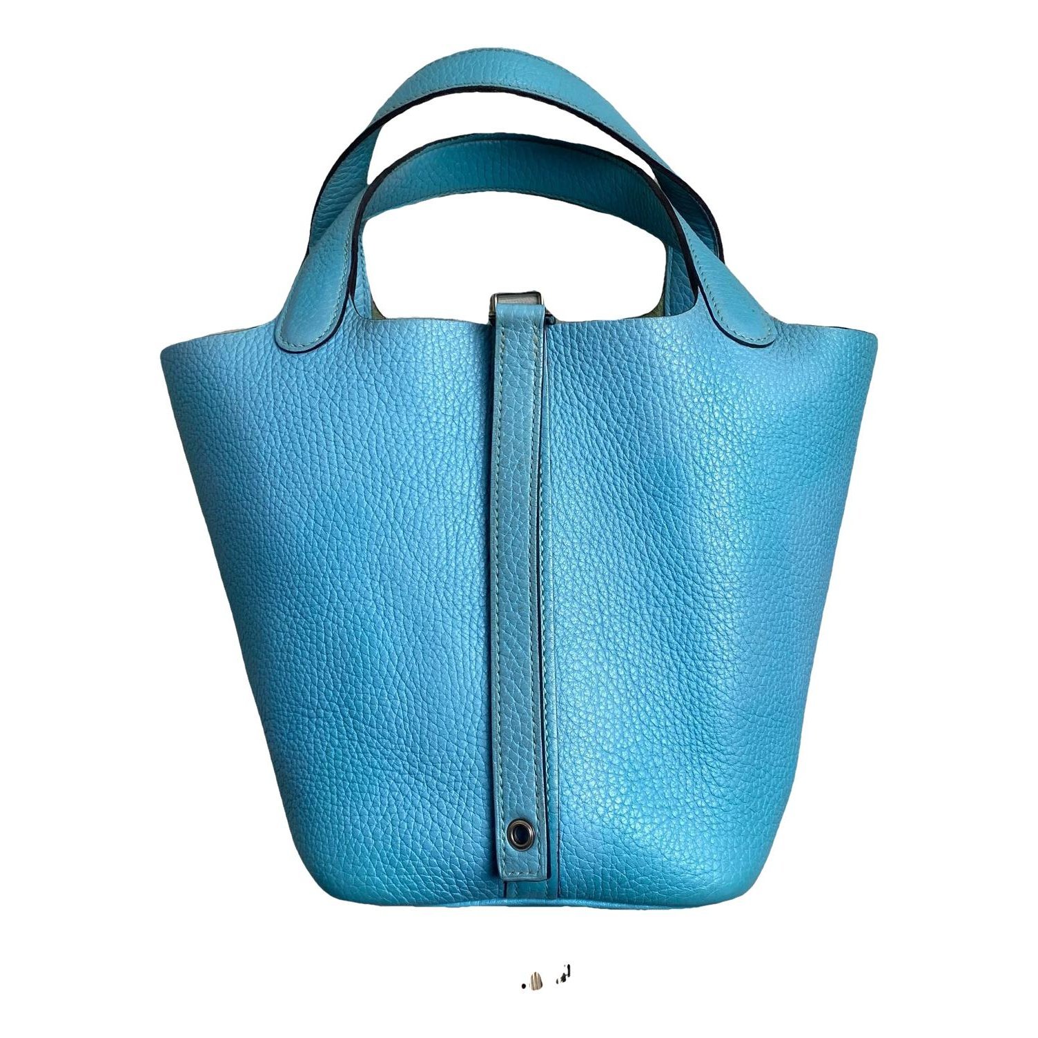 Picotin leather handbag
