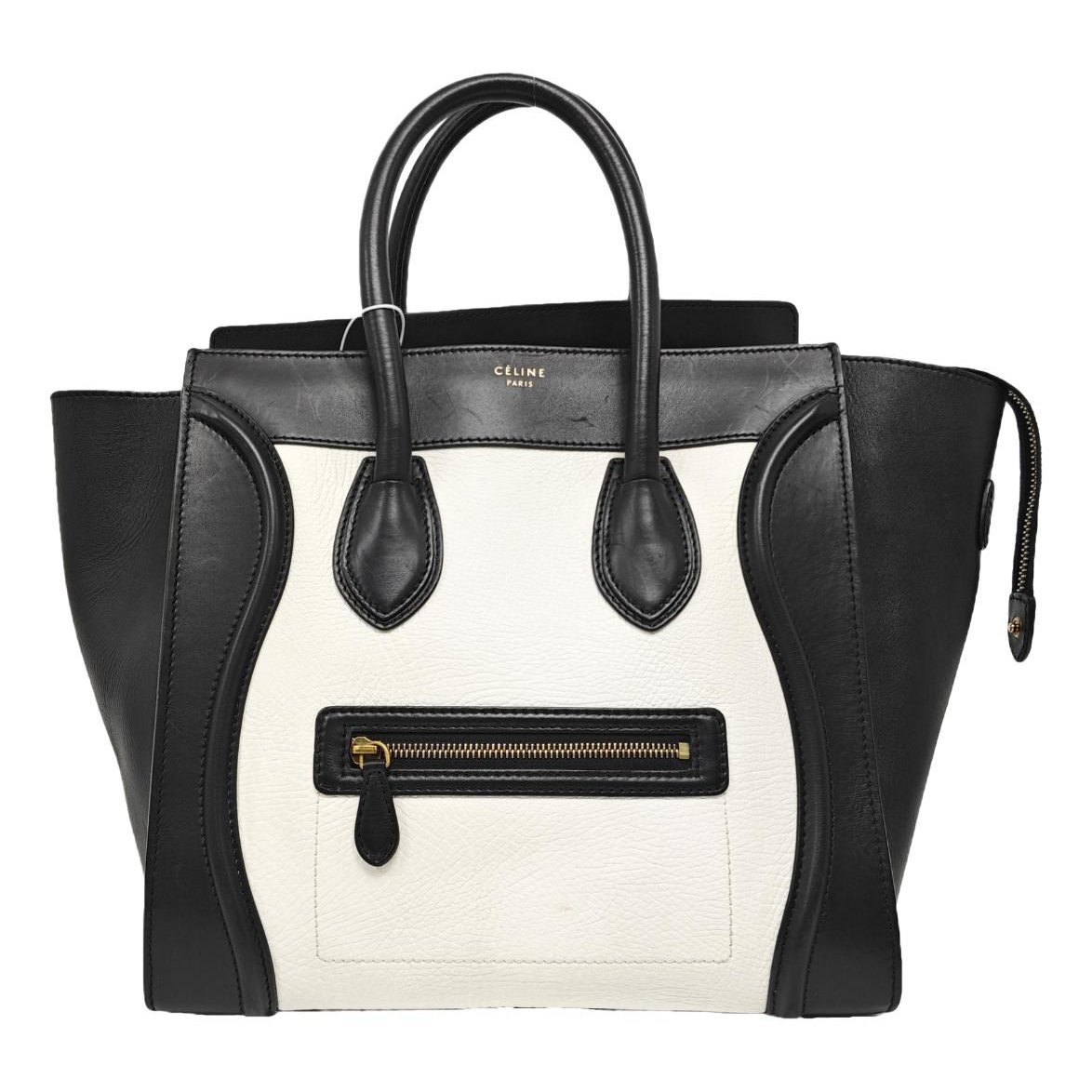 Luggage leather handbag