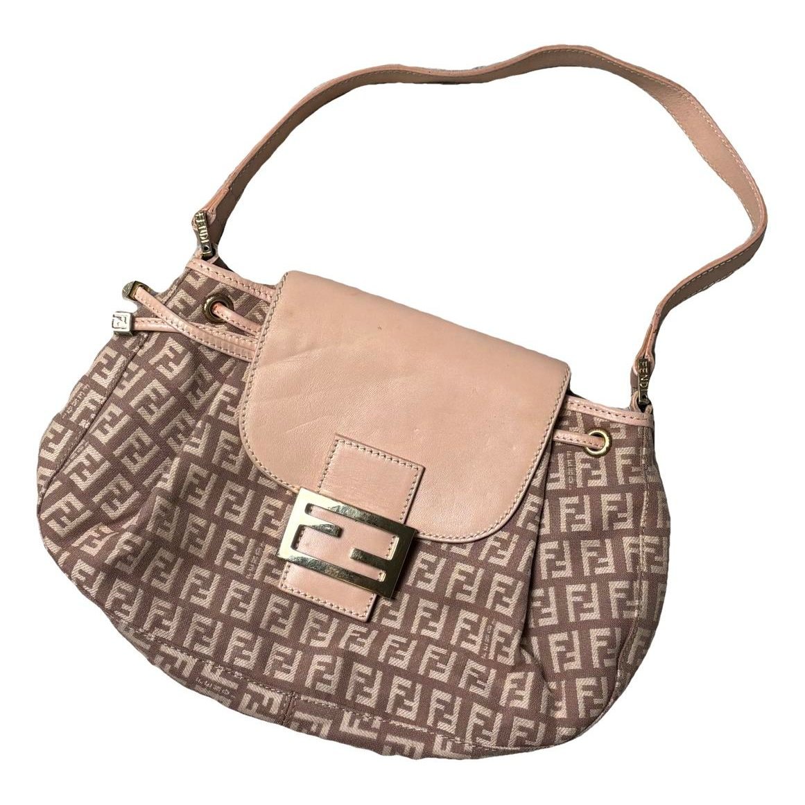 Baguette leather handbag