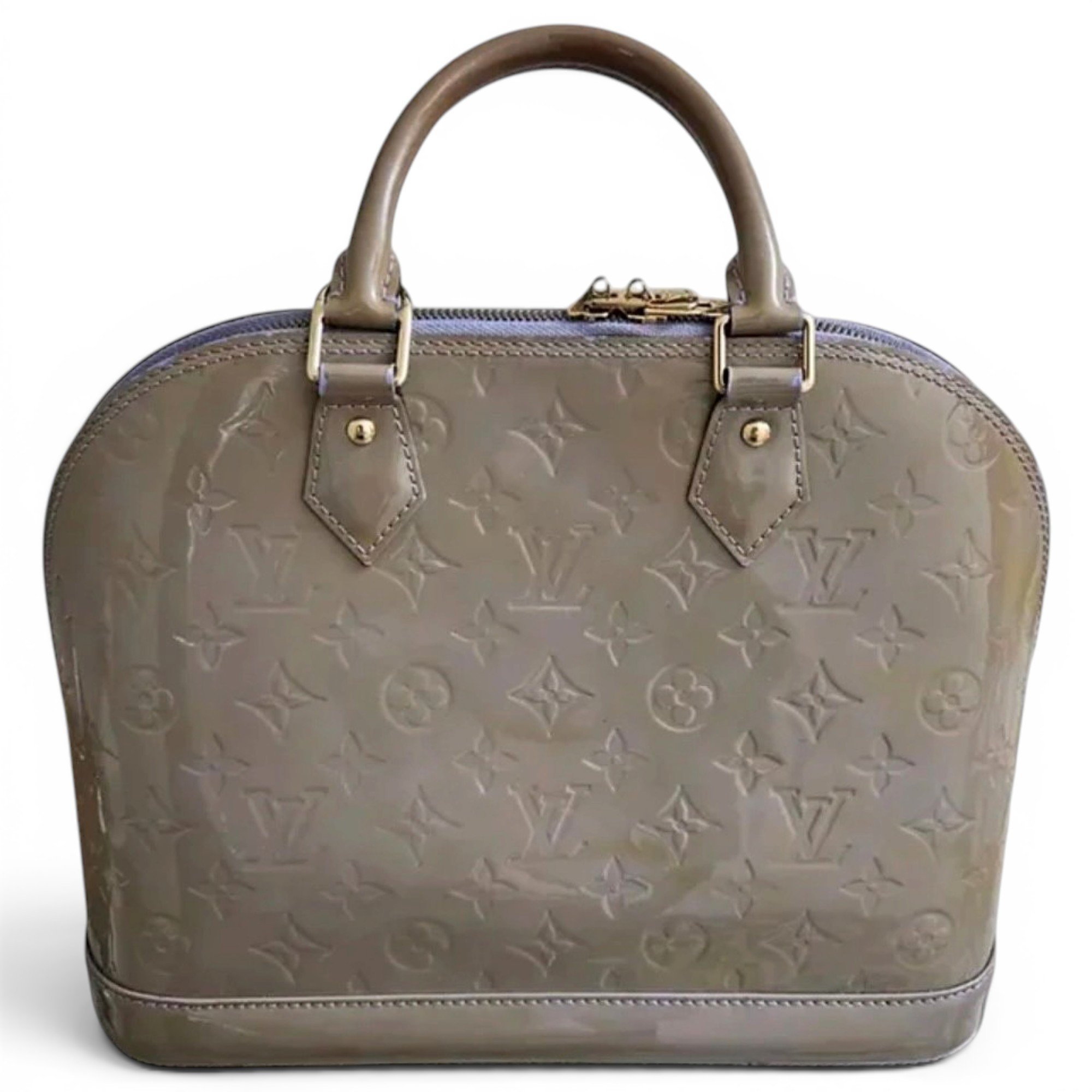 Alma leather handbag