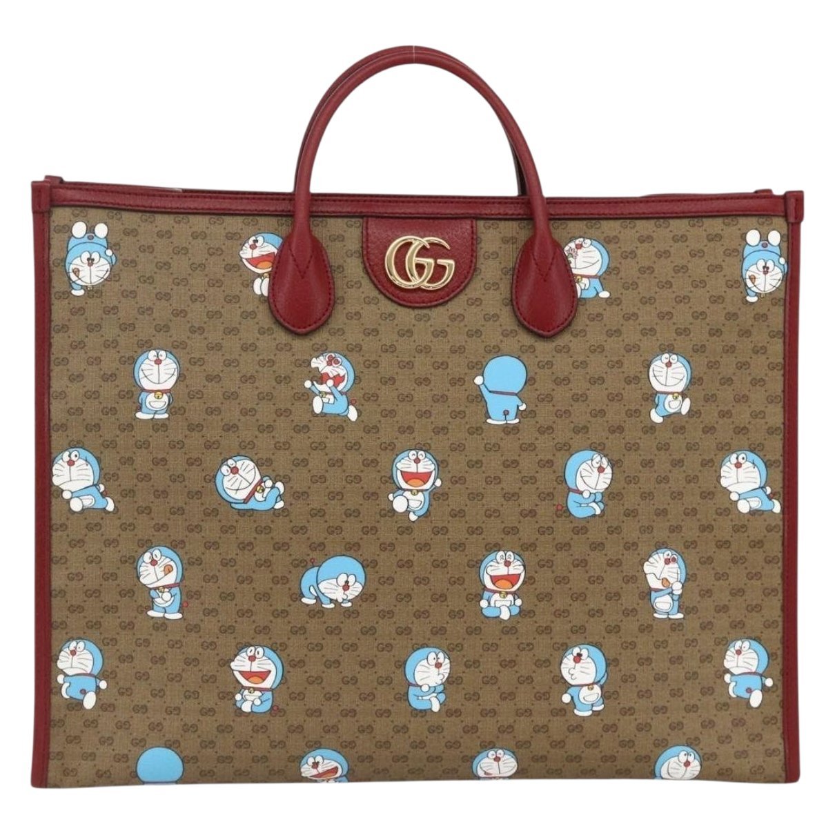 Leather tote