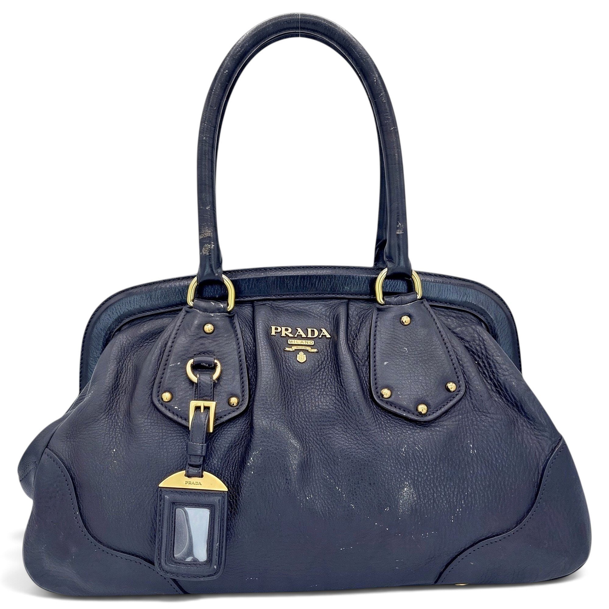 Leather handbag