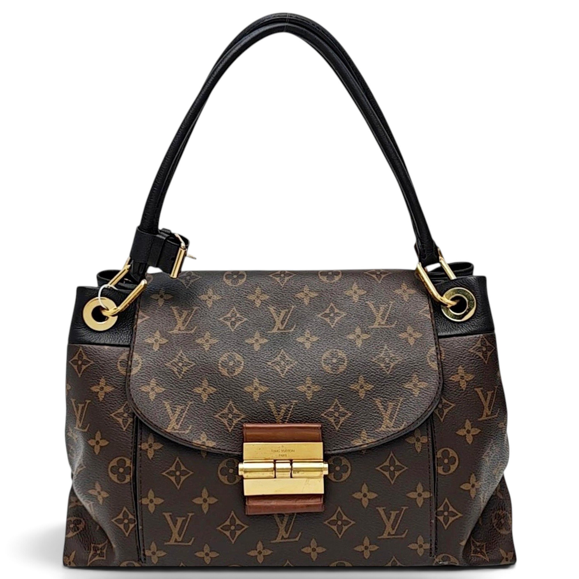 Olympe leather handbag