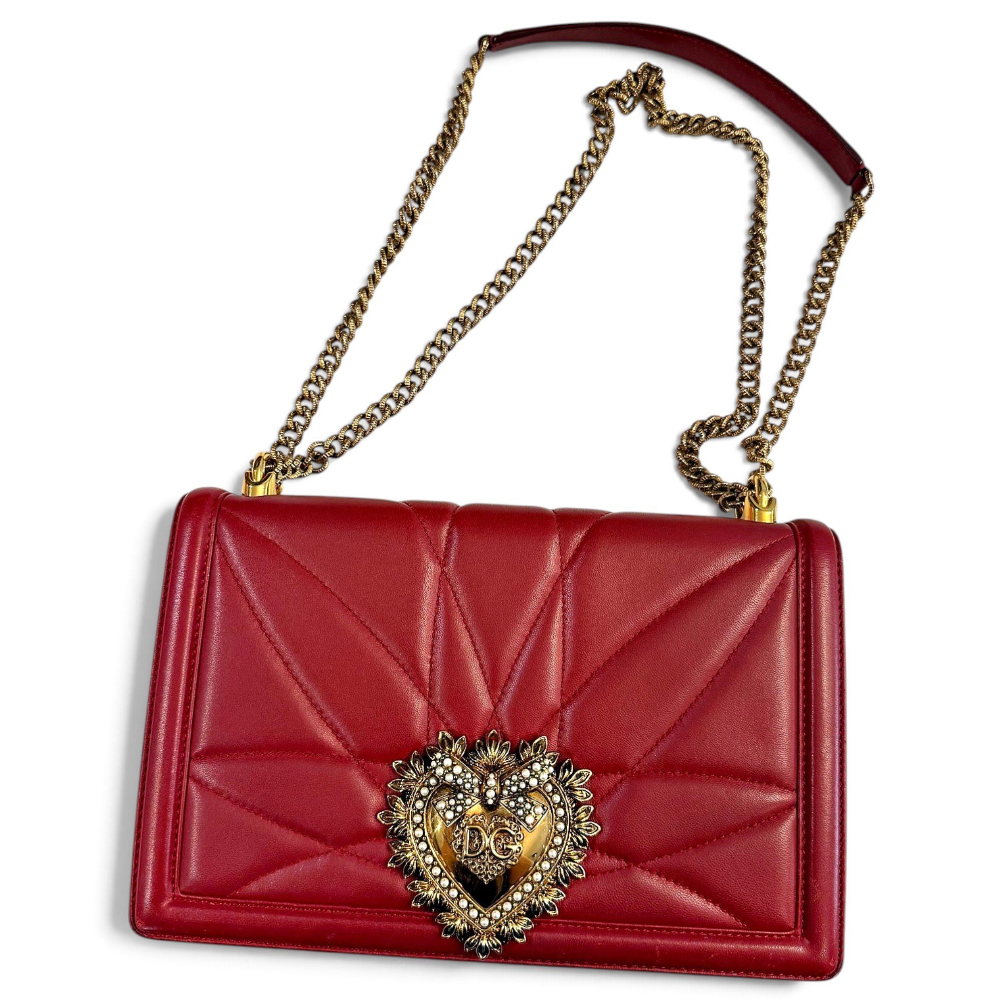Devotion leather handbag