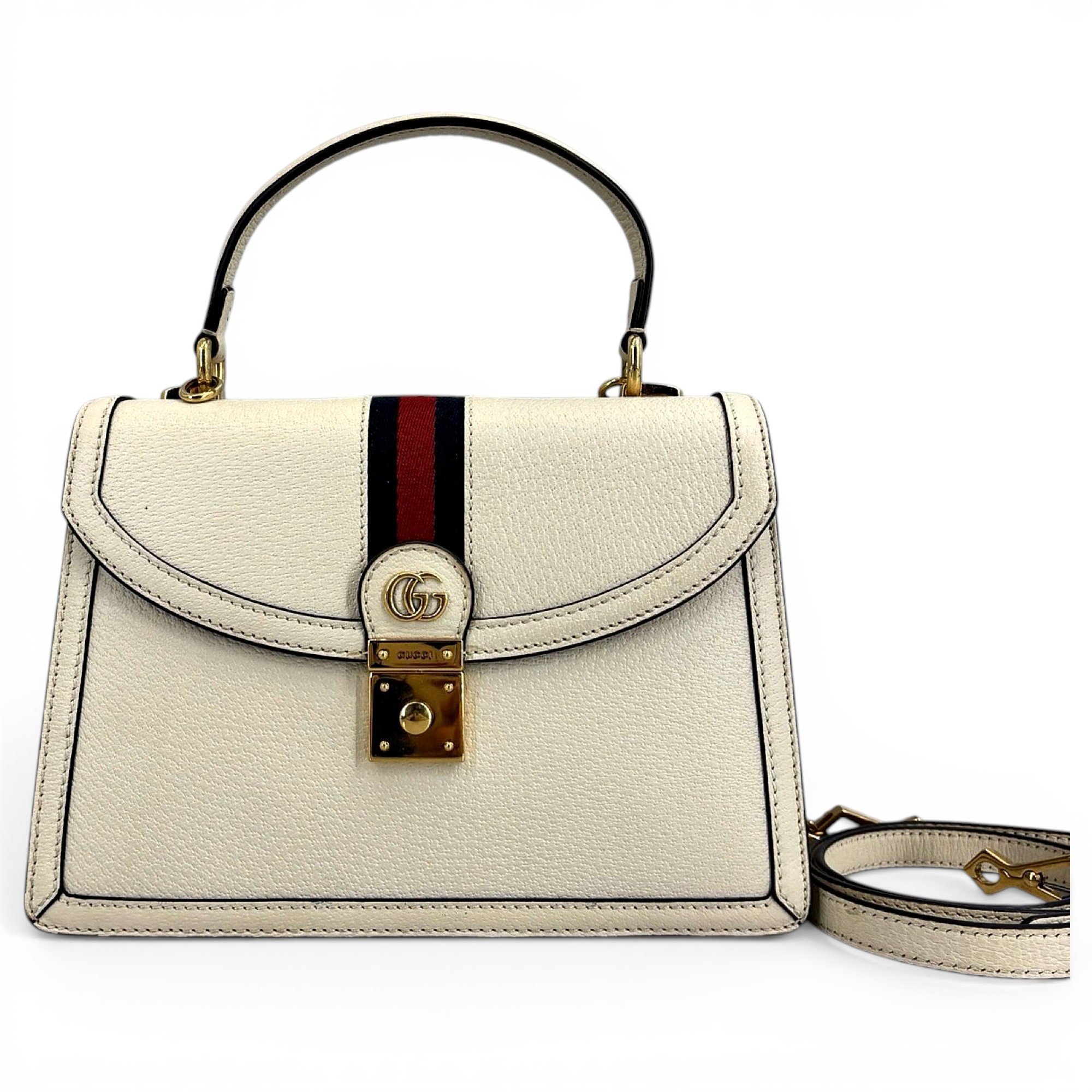 Ophidia leather handbag