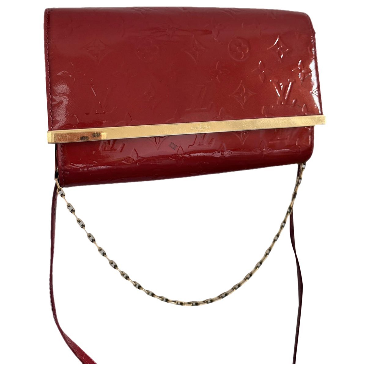 Patent leather crossbody bag