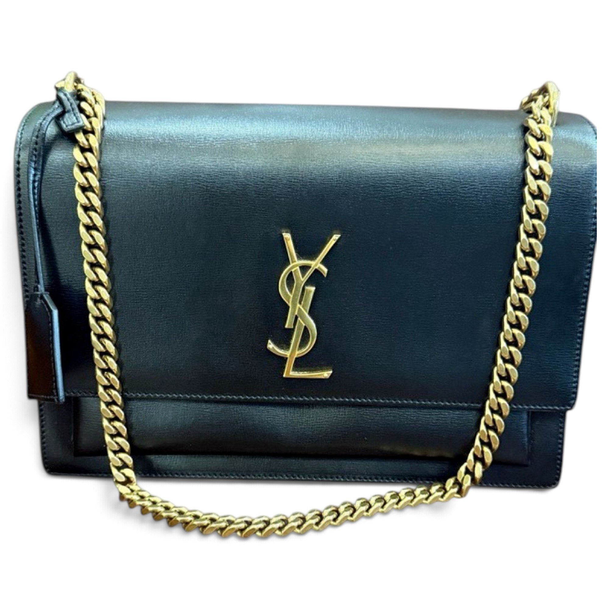 Sunset leather handbag