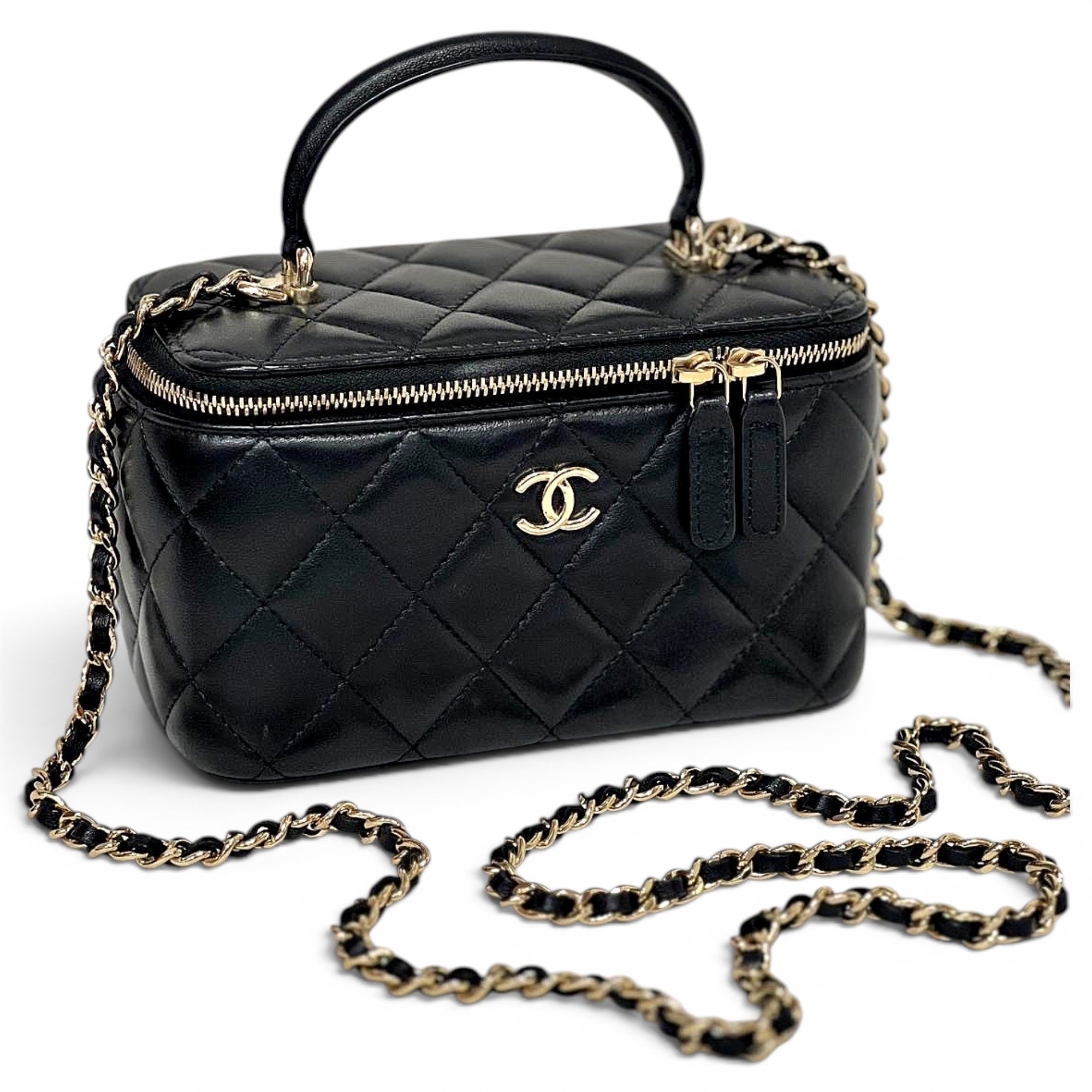 Leather handbag