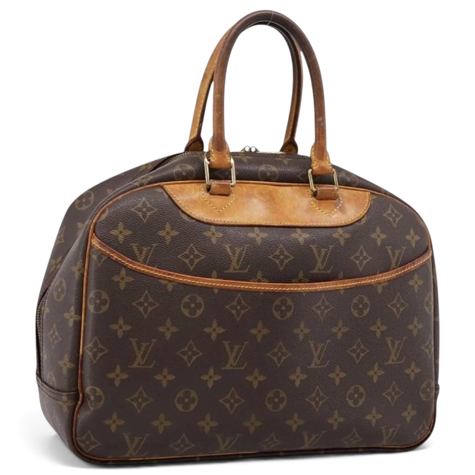 Deauville leather handbag