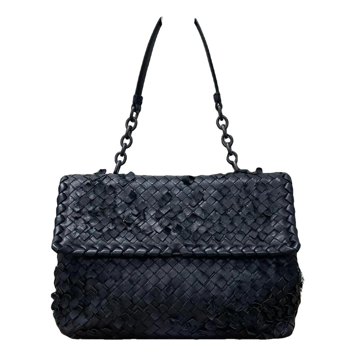 Parachute leather handbag