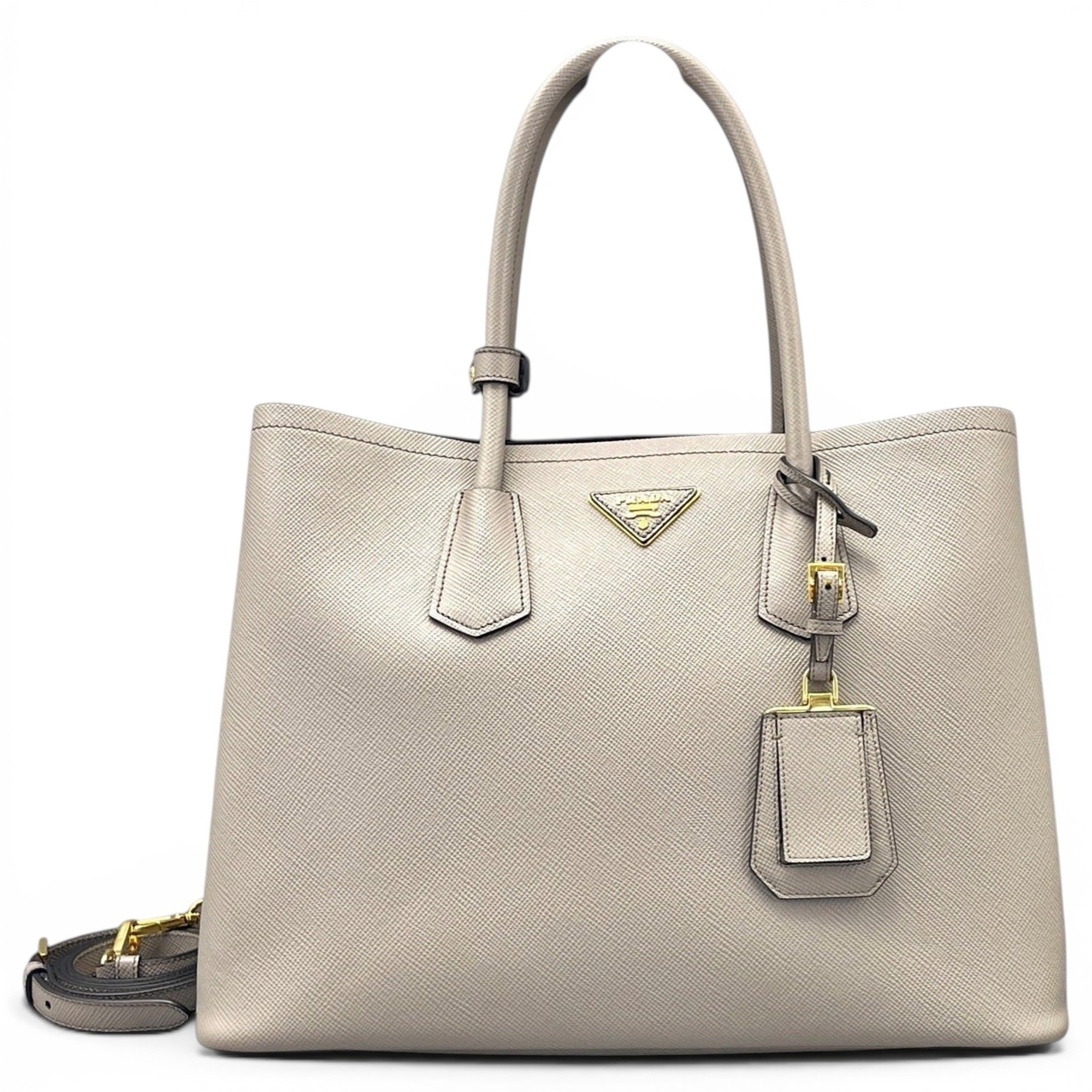 Bibliothèque leather tote