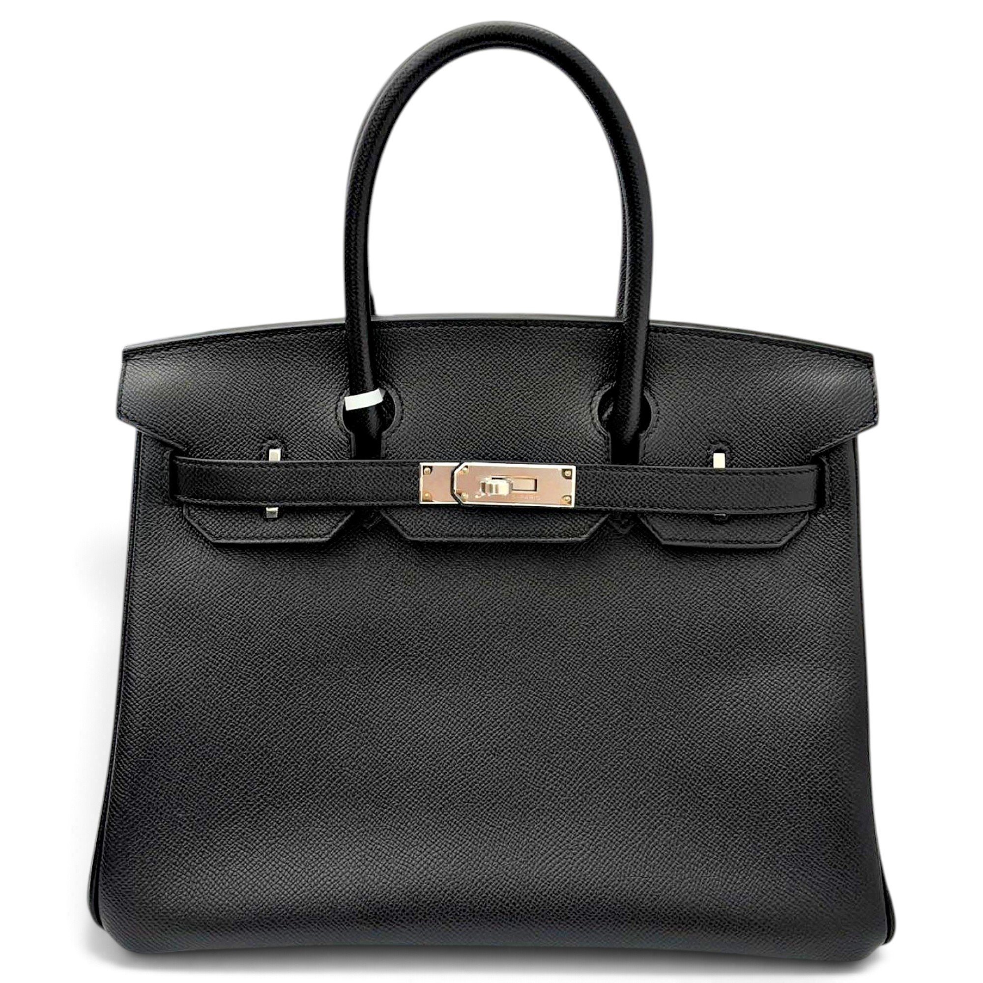 Birkin 30 leather handbag