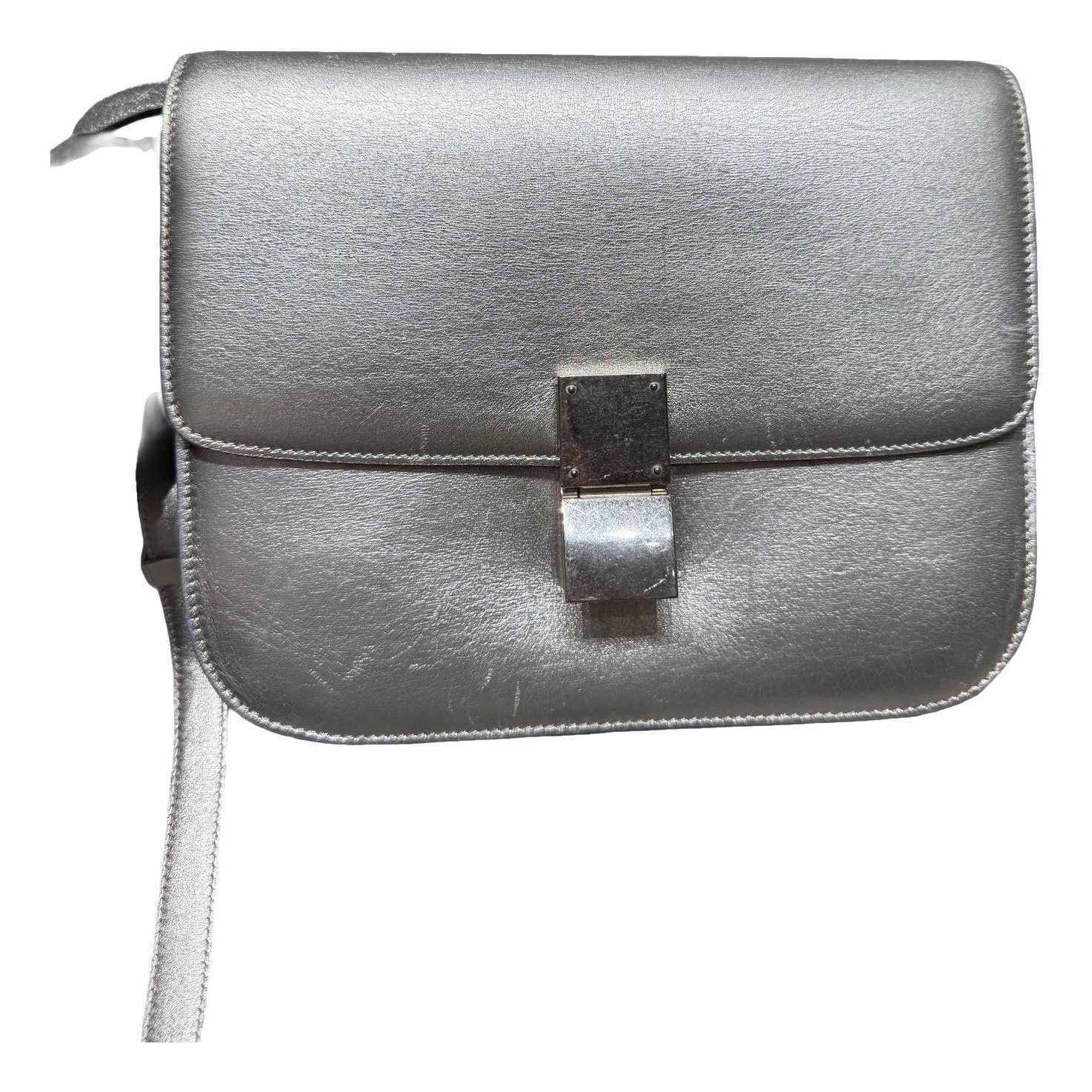 Classic leather crossbody bag