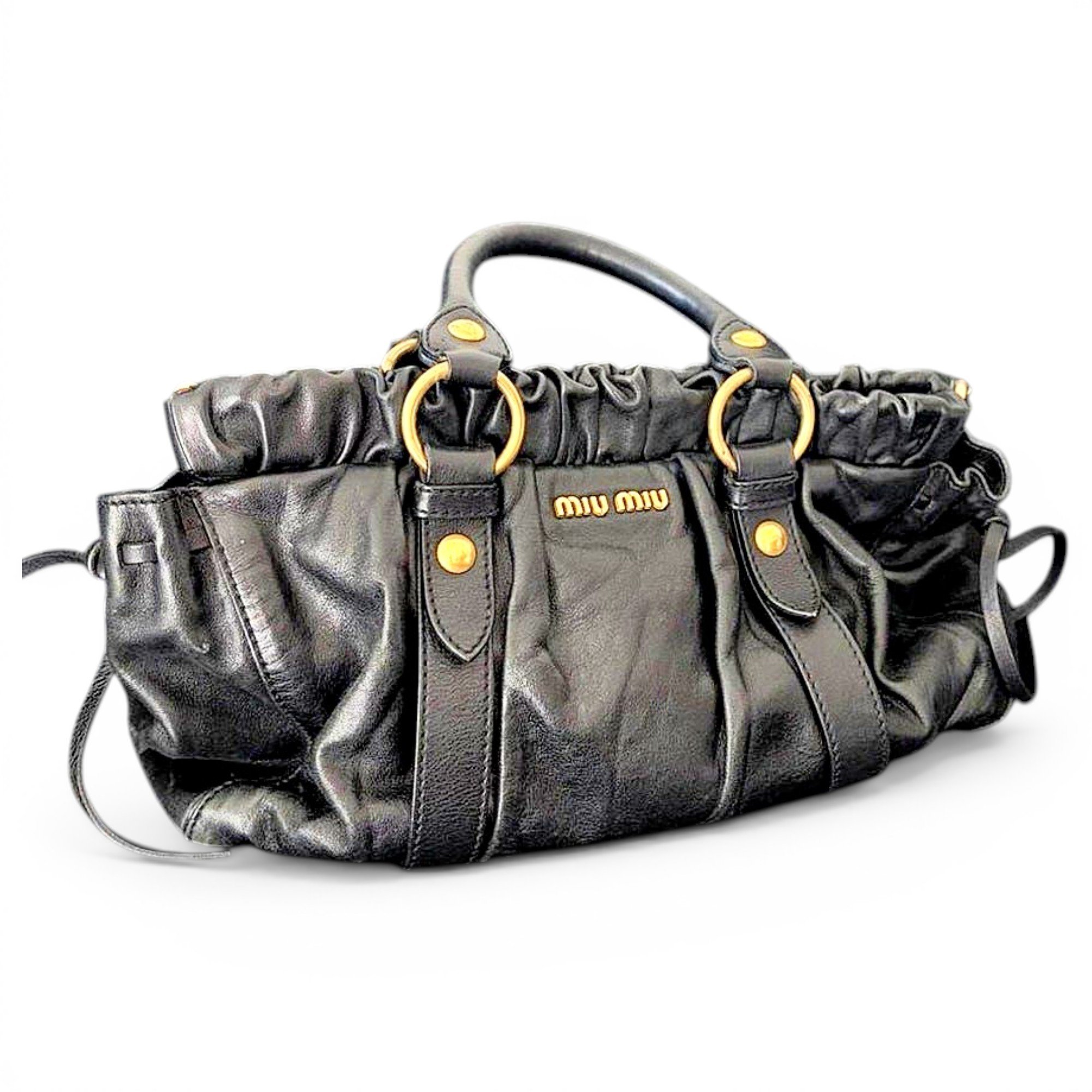 Miu Miu My Miu leather handbag