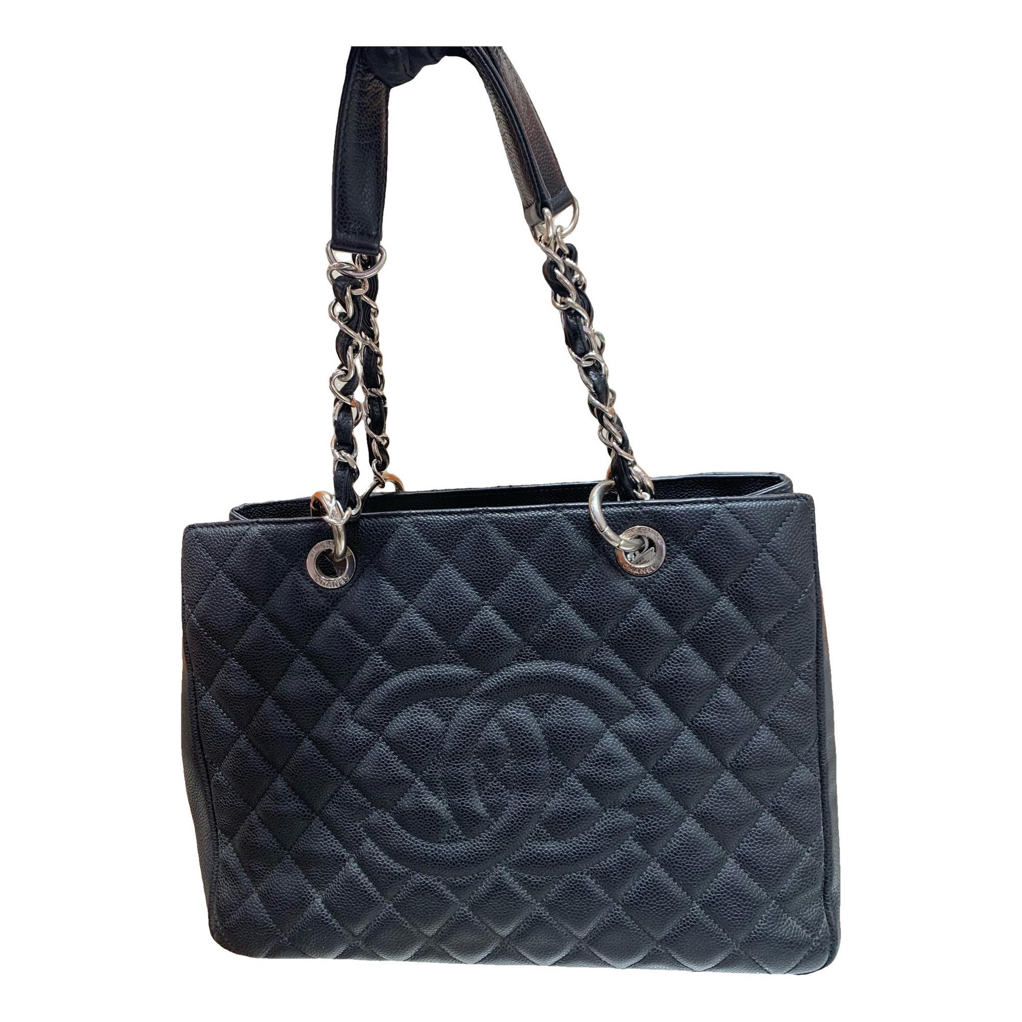 Grand shopping leather tote
