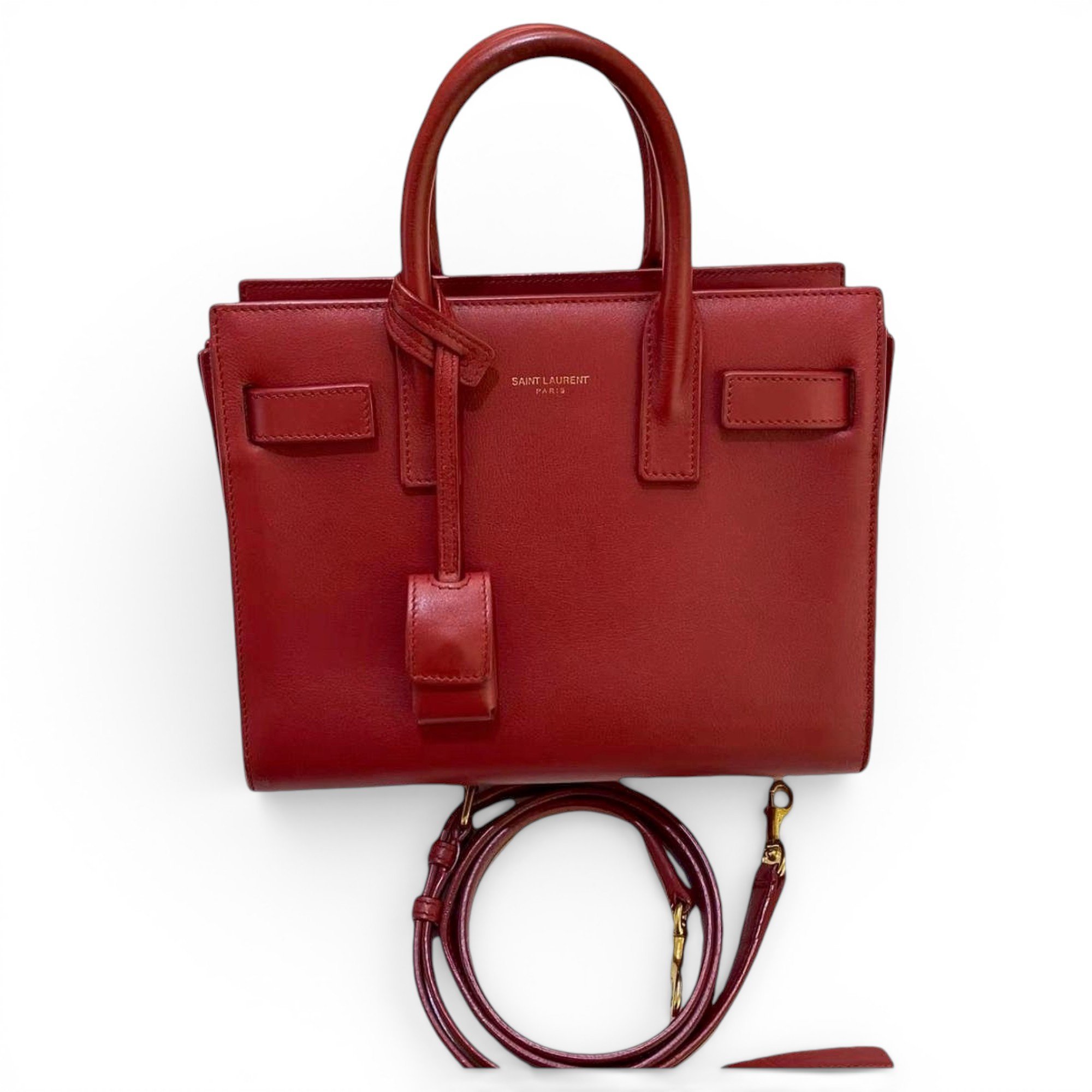 Sac de Jour leather tote