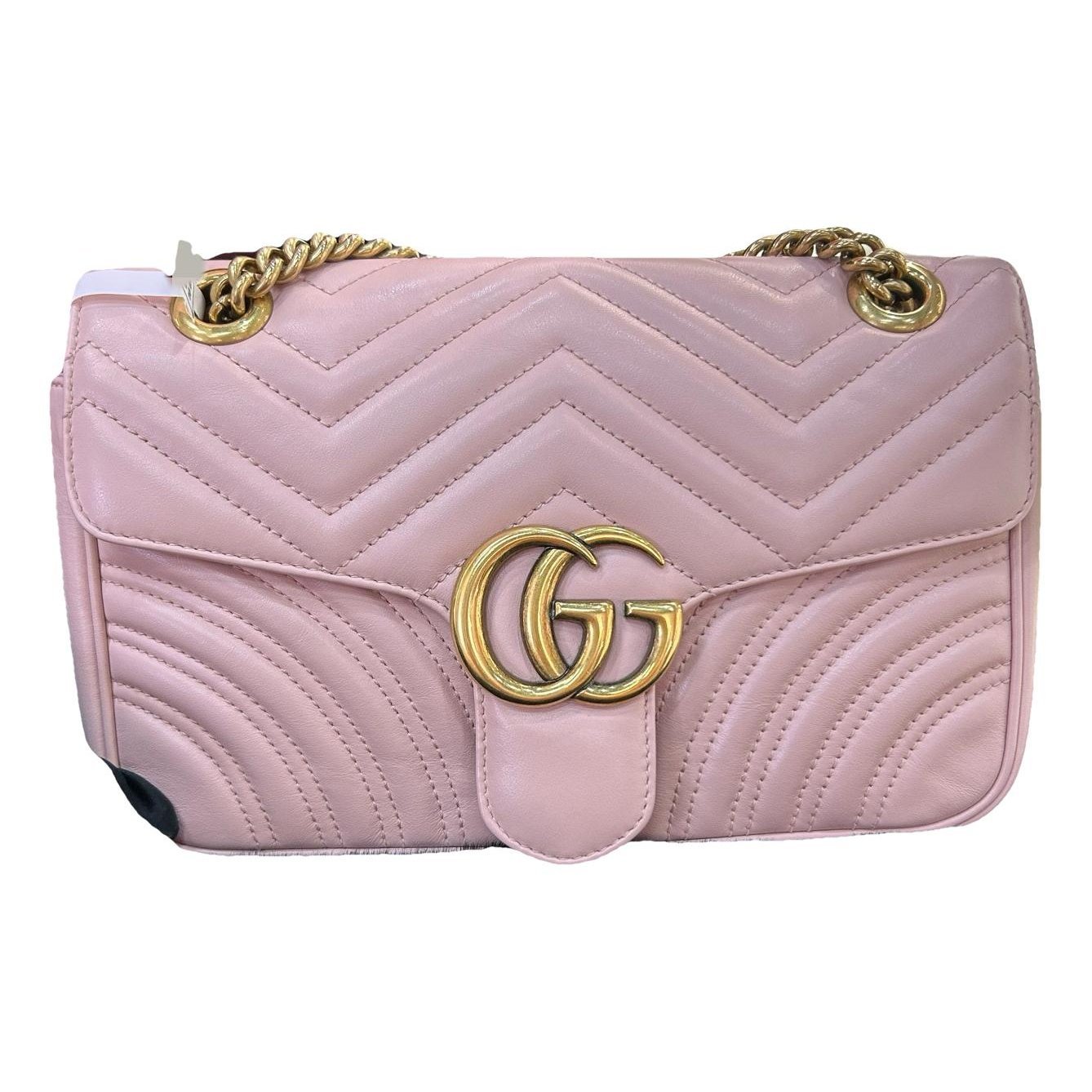 GG Marmont Flap leather crossbody bag