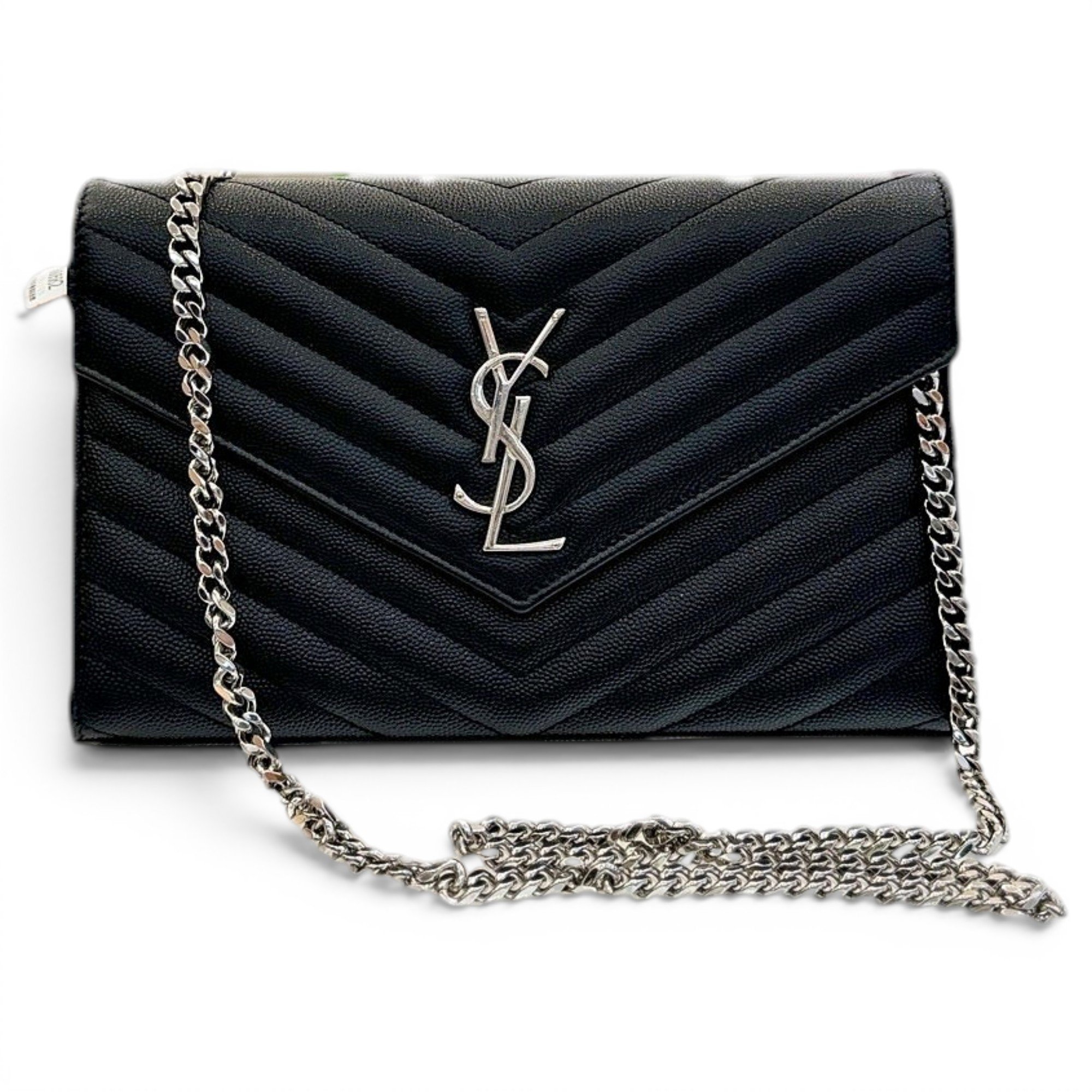Portefeuille enveloppe leather handbag