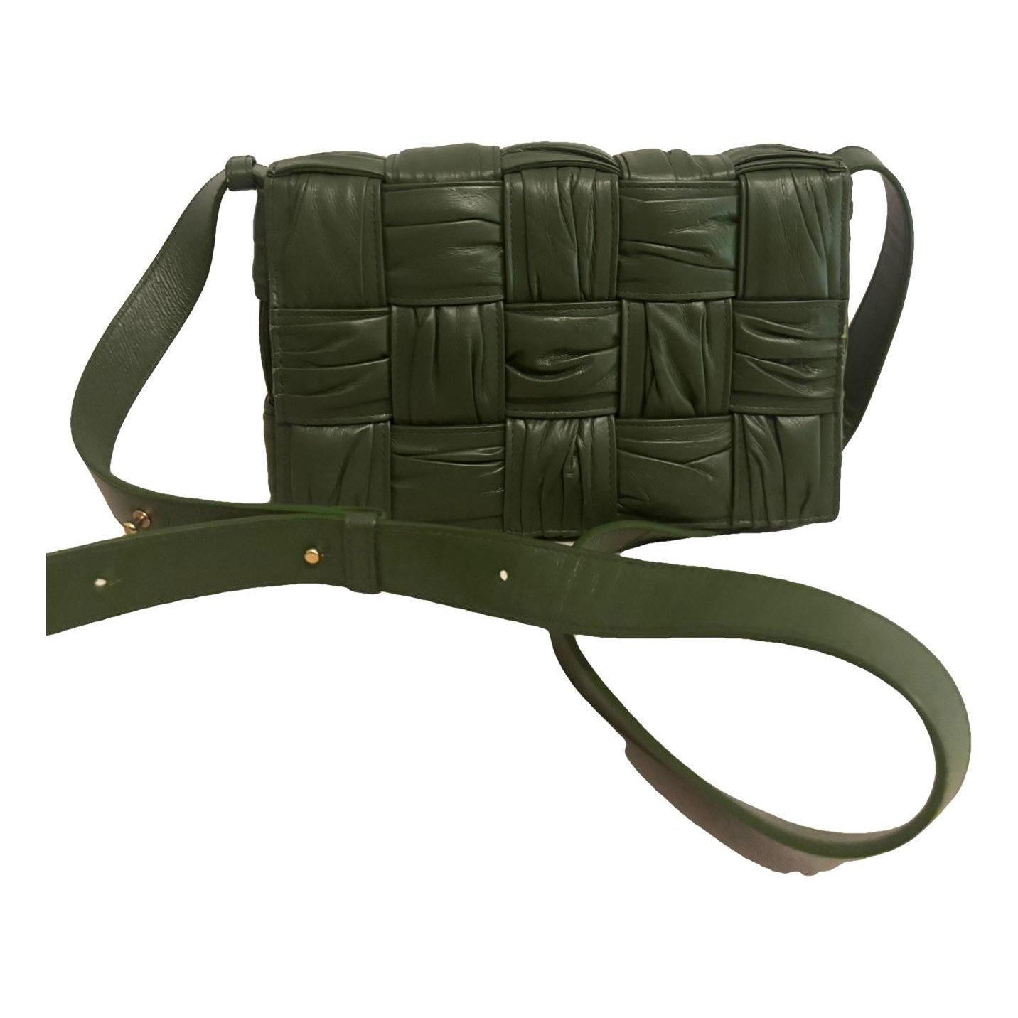 Brick Cassette leather handbag