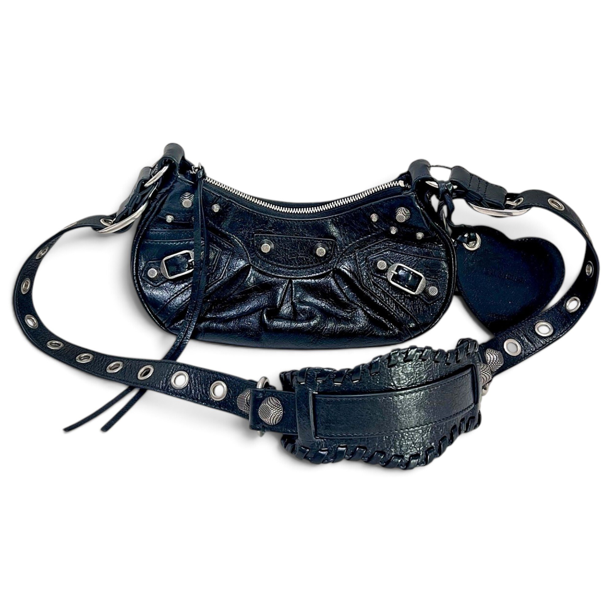 Le Cagole leather handbag