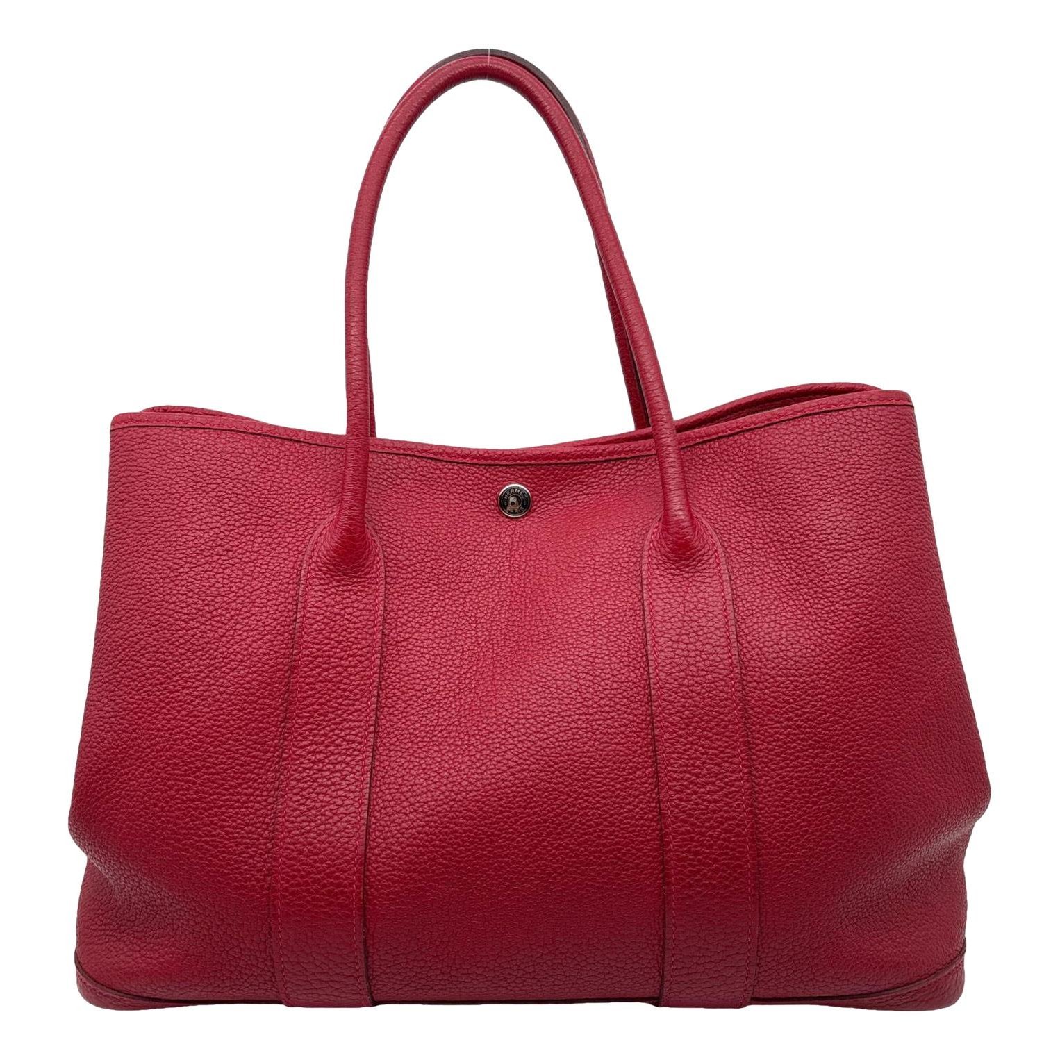 Garden Party leather tote