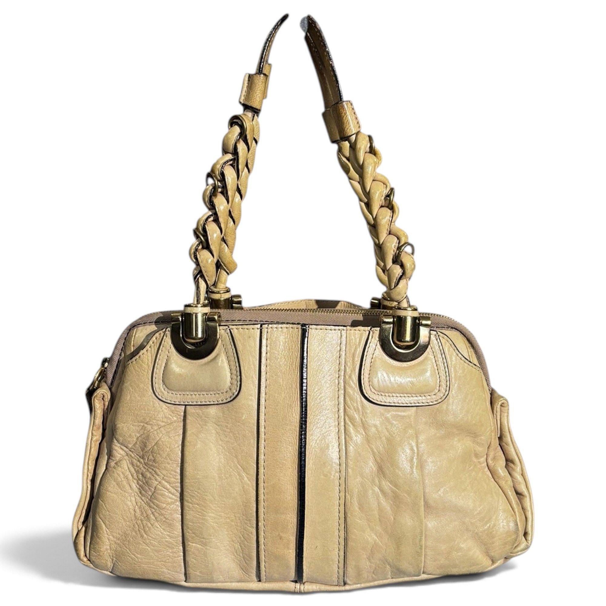 Leather handbag