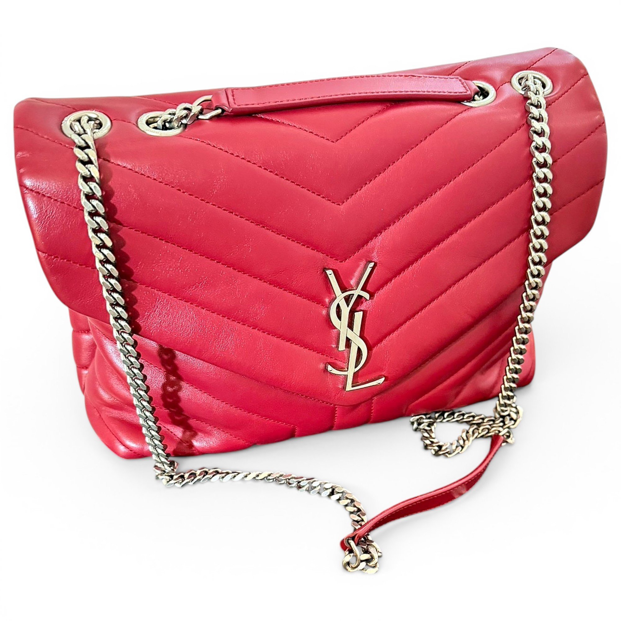 Loulou leather crossbody bag