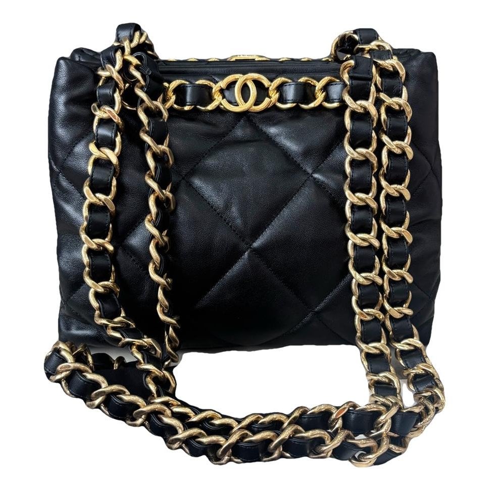 Leather handbag