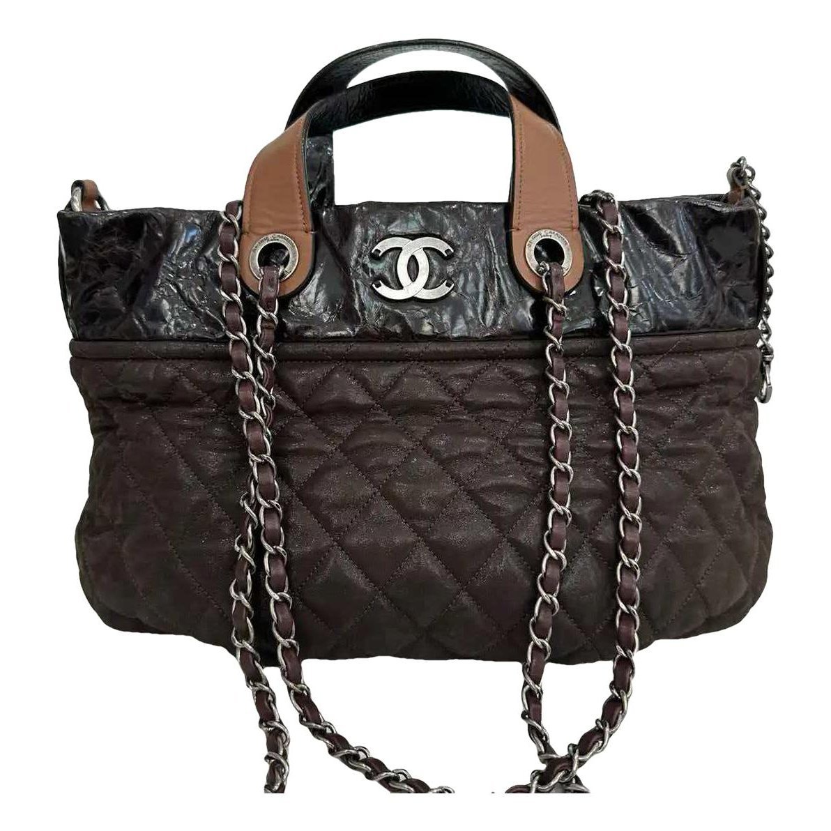 Leather handbag