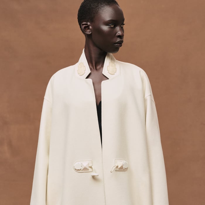 Blanc Naturel Cashmere Coat
