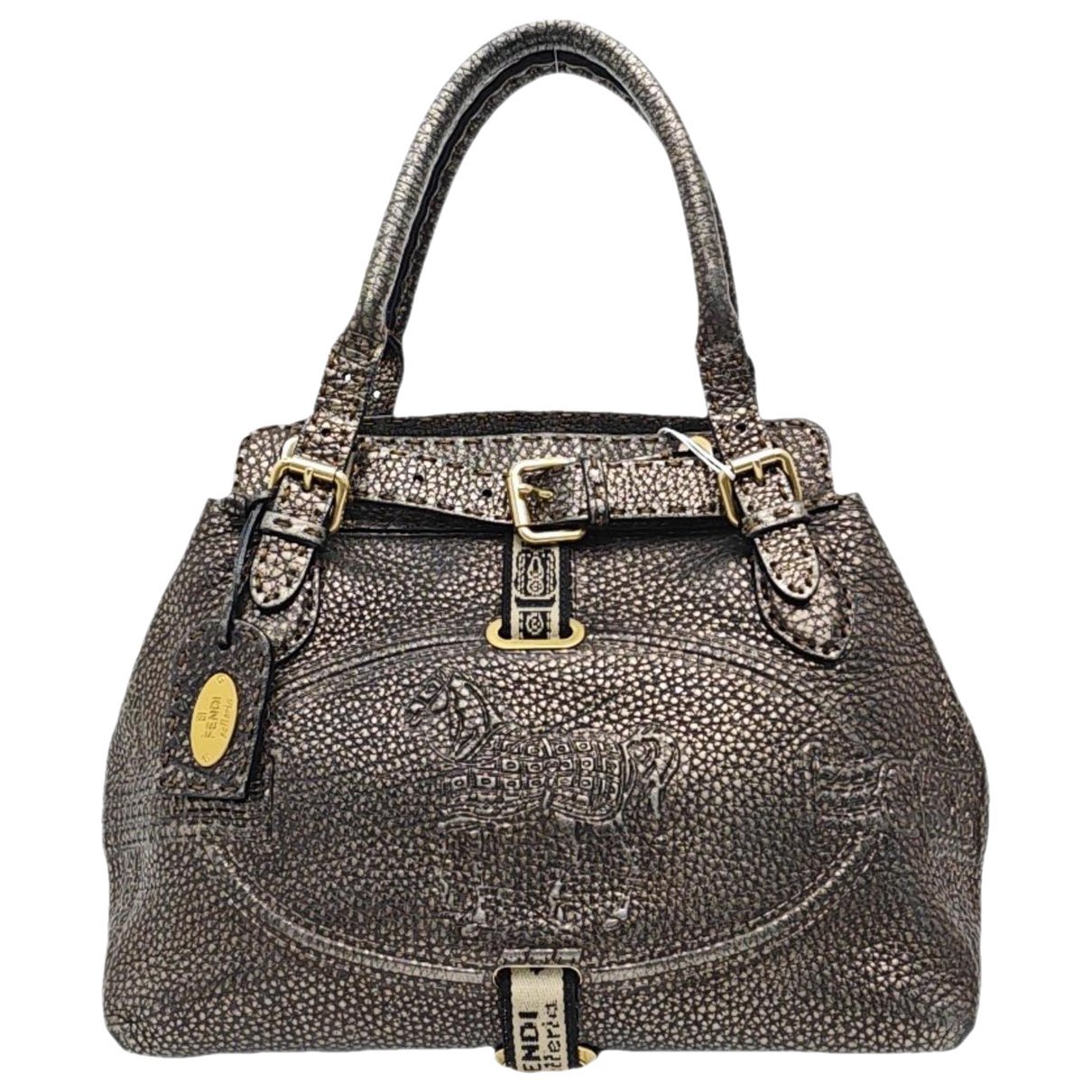 Leather handbag