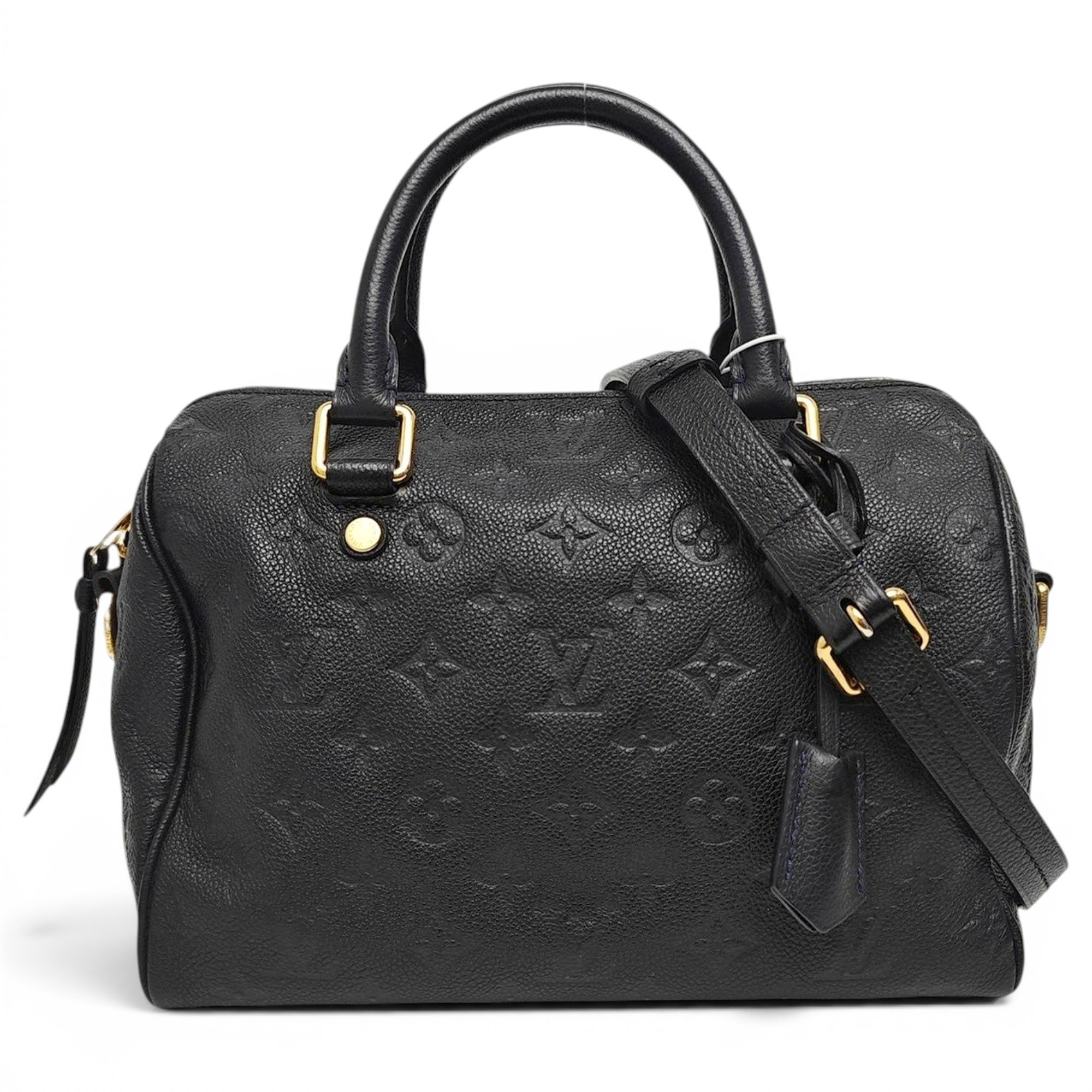 Nano Speedy / Mini HL leather handbag