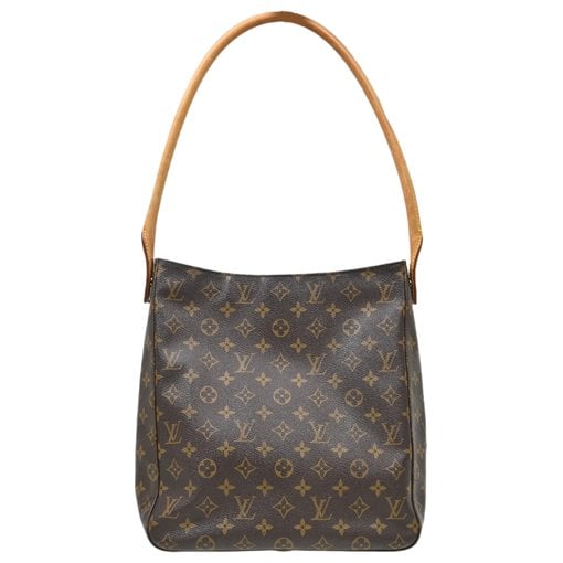 Looping cloth handbag