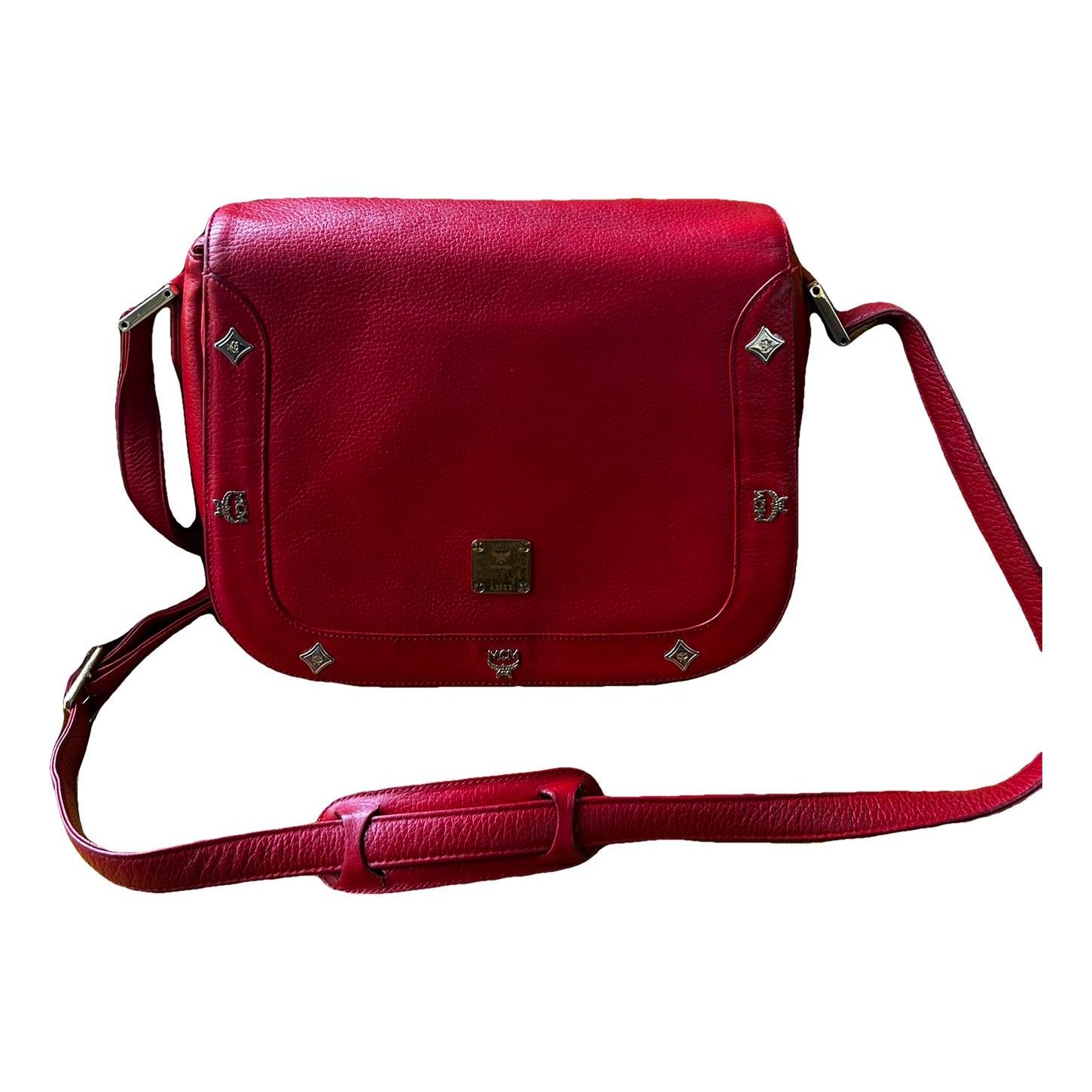 Leather crossbody bag