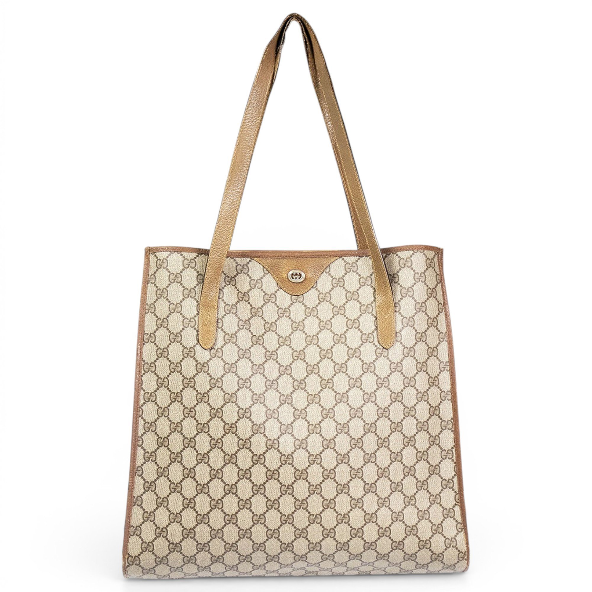 Leather tote