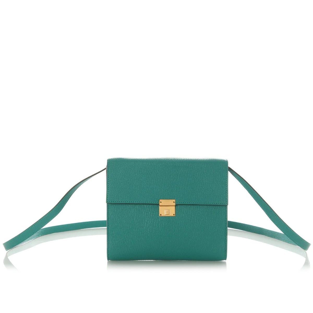 Leather crossbody bag