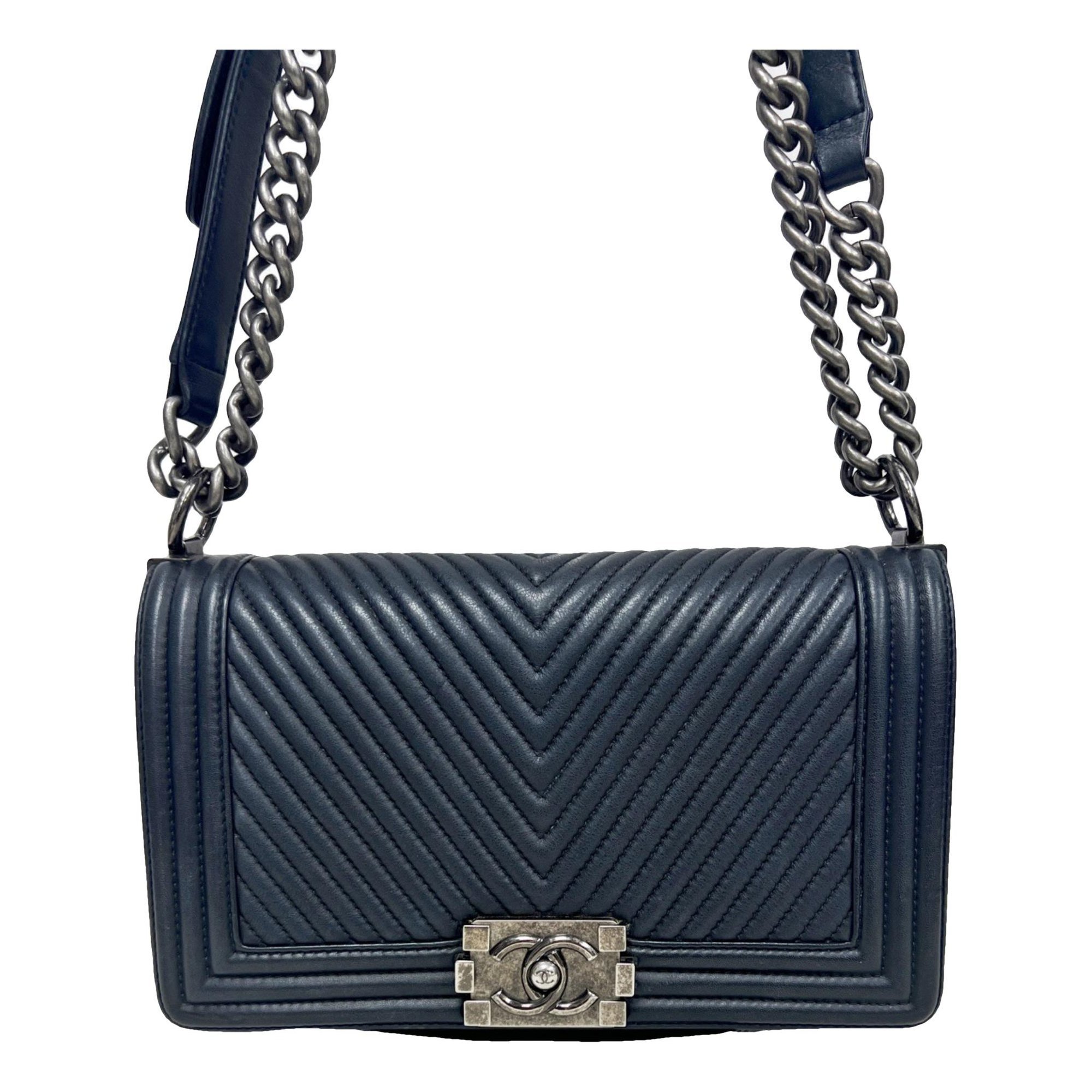 Boy leather bag