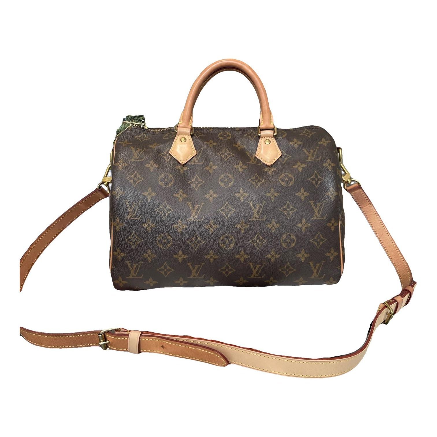 Speedy Bandoulière leather handbag