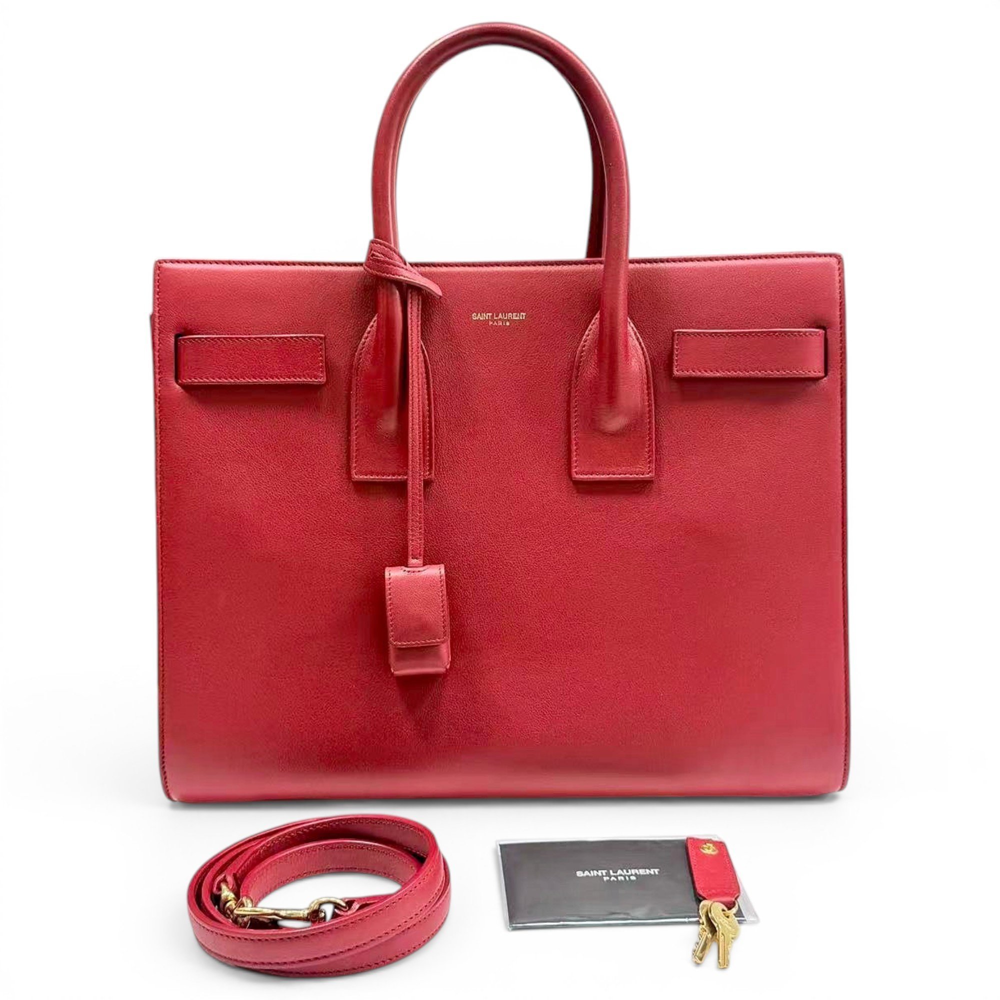 Sac de Jour leather tote