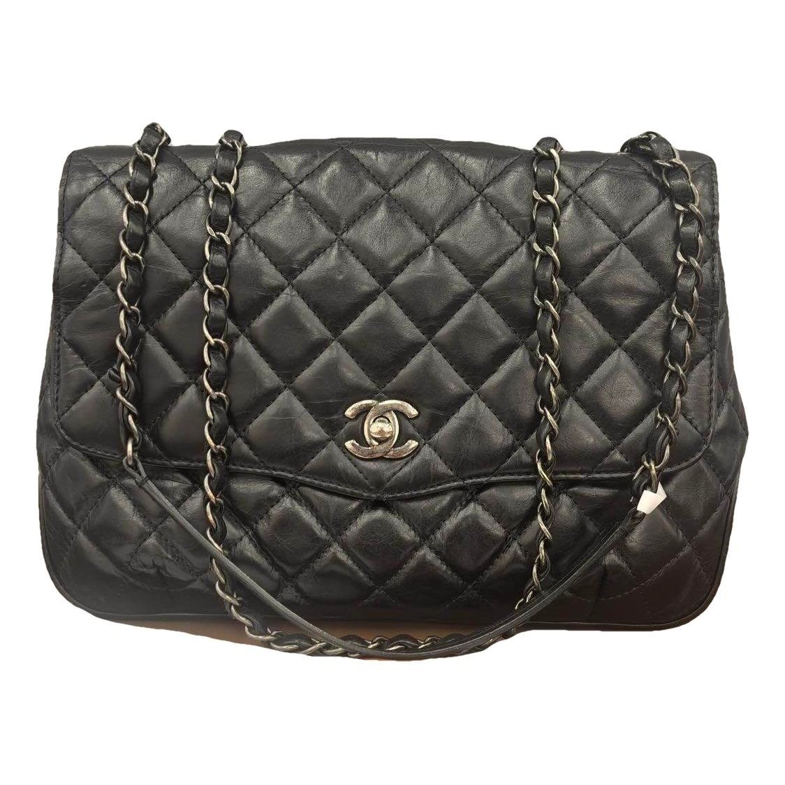 2.55 Long leather handbag