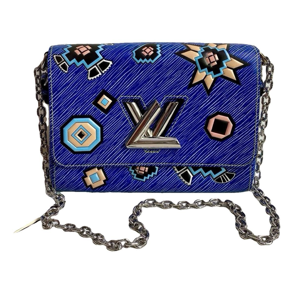 Twist leather handbag