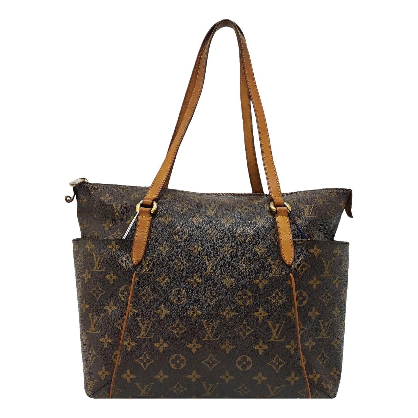 Totally leather handbag