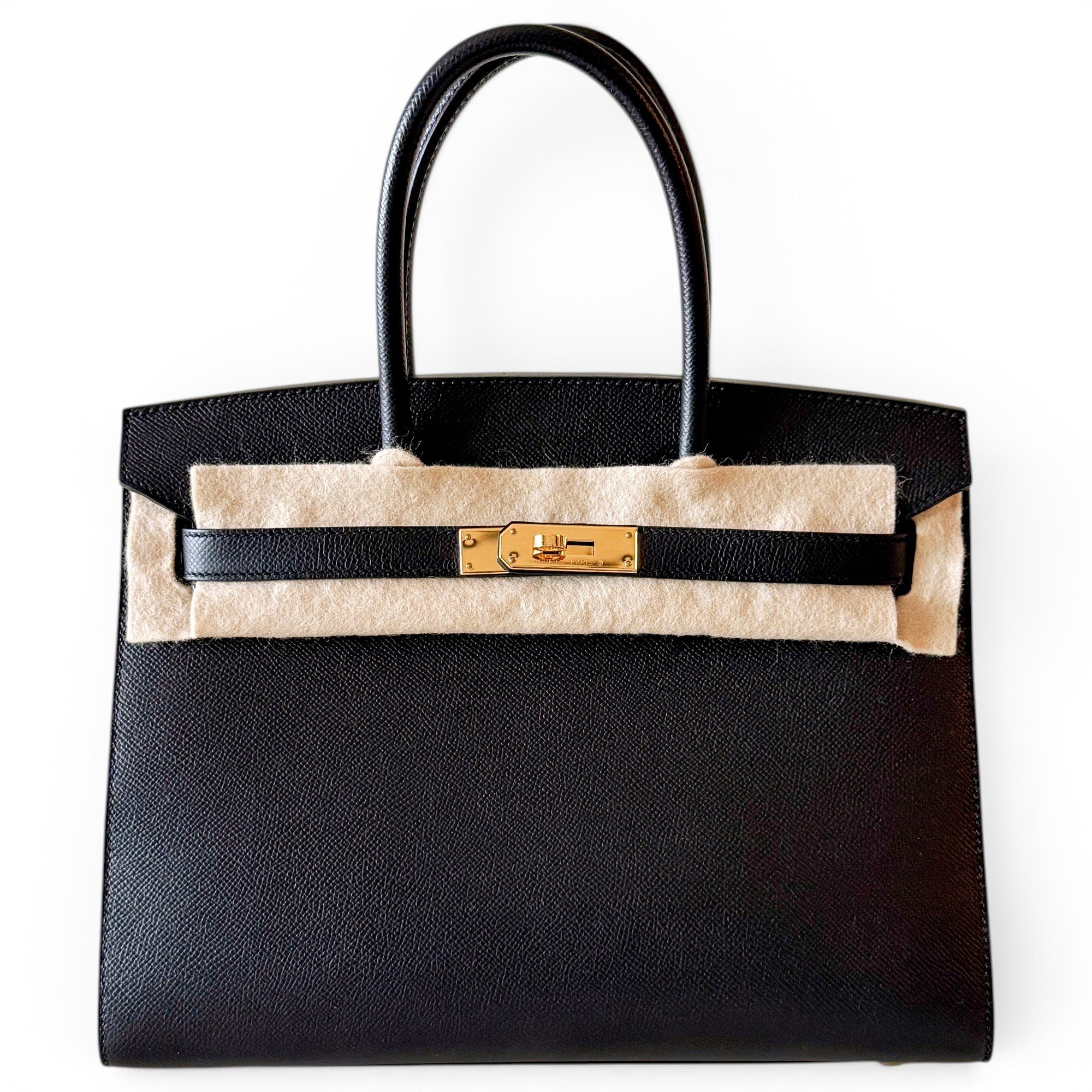 Hermes Birkin 30 Handbag Black Epsom Leather 2020