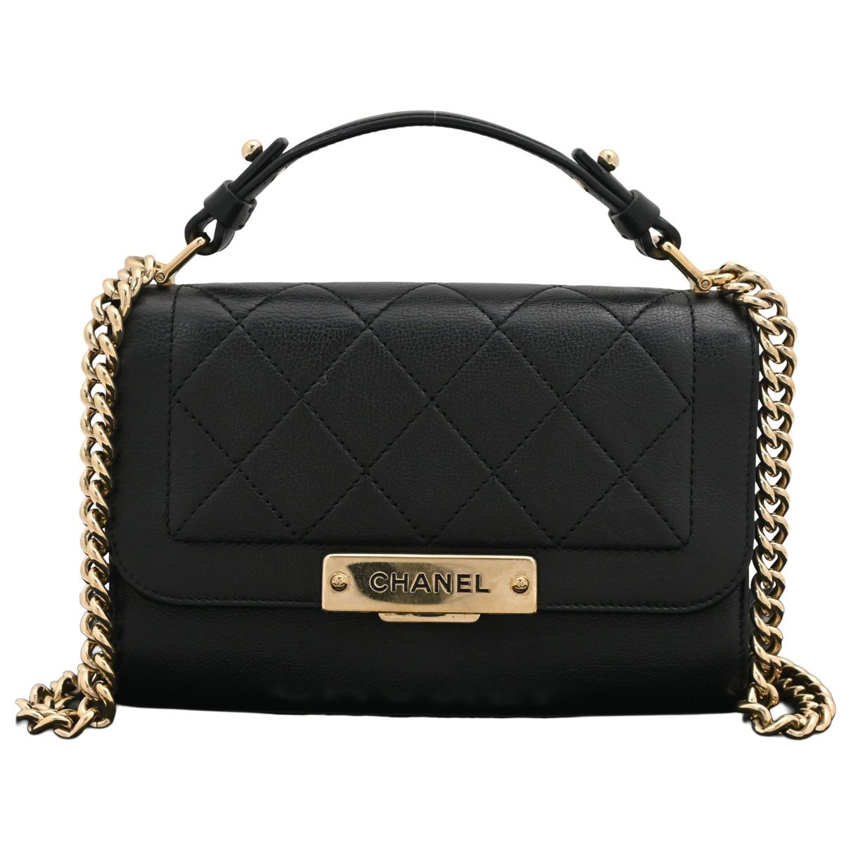 Leather handbag