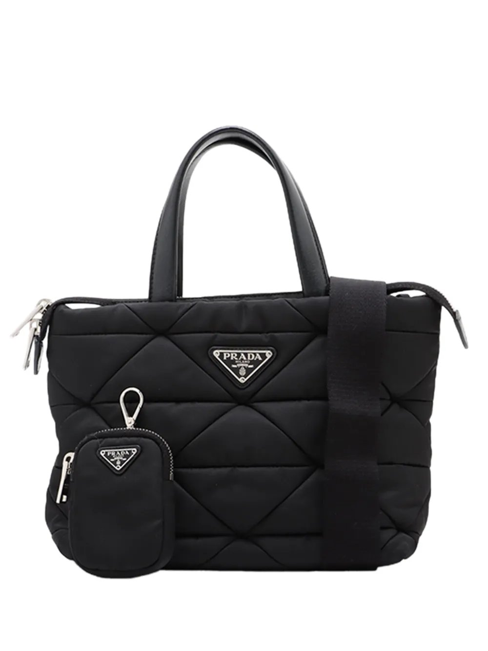 2013-2026 Quilted Re Nylon Padded satchel