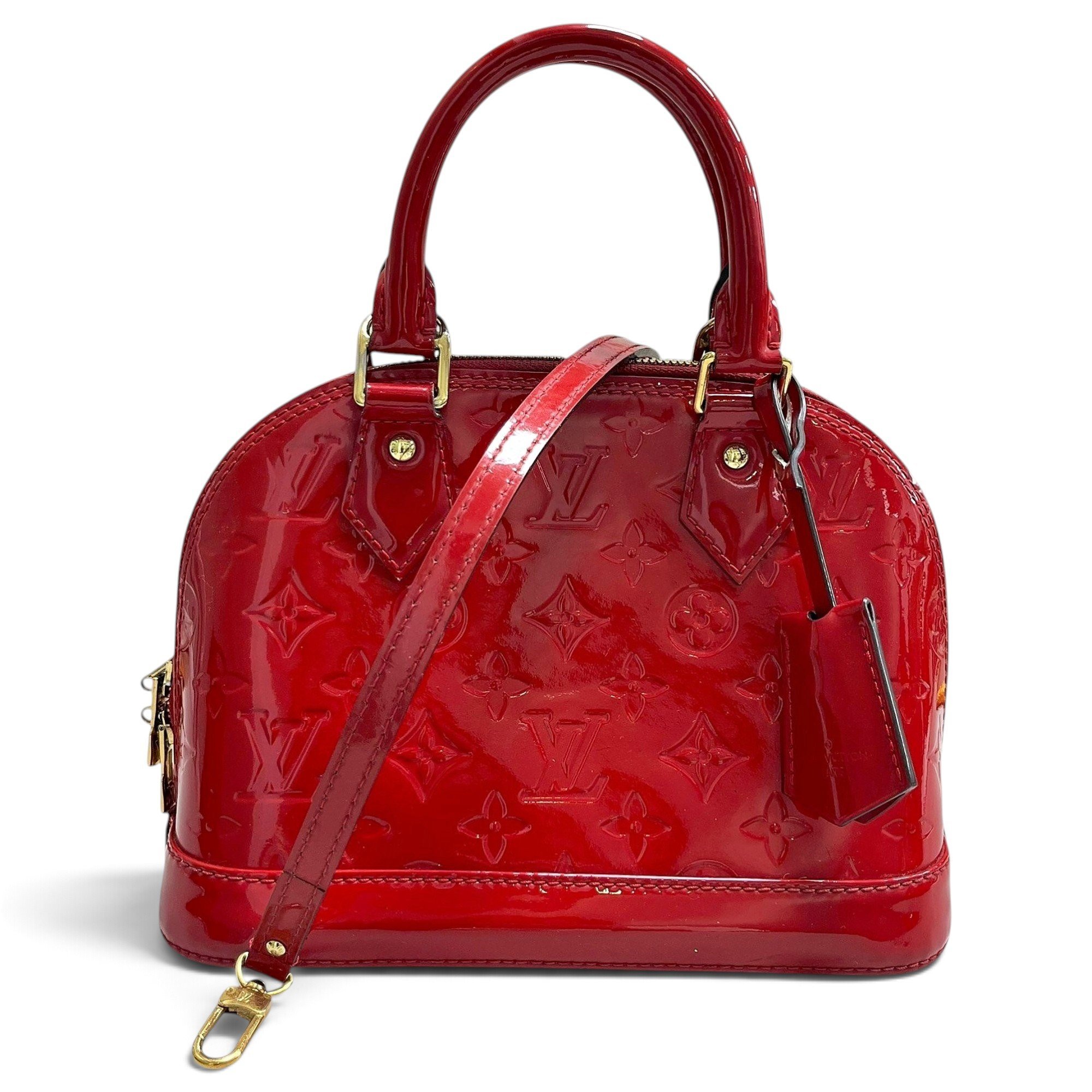 Alma BB patent leather handbag